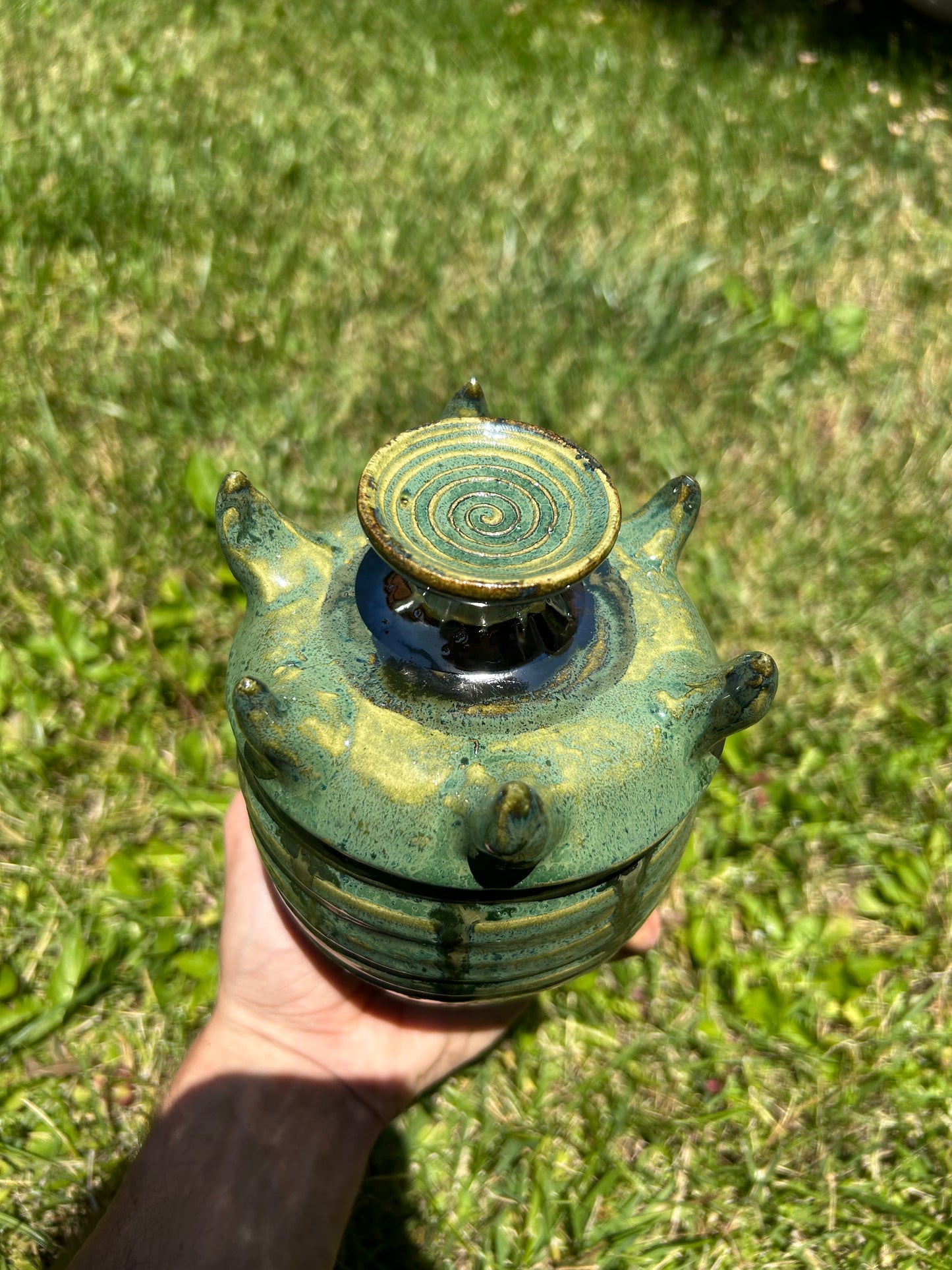 Hidden Spiderweb Jar
