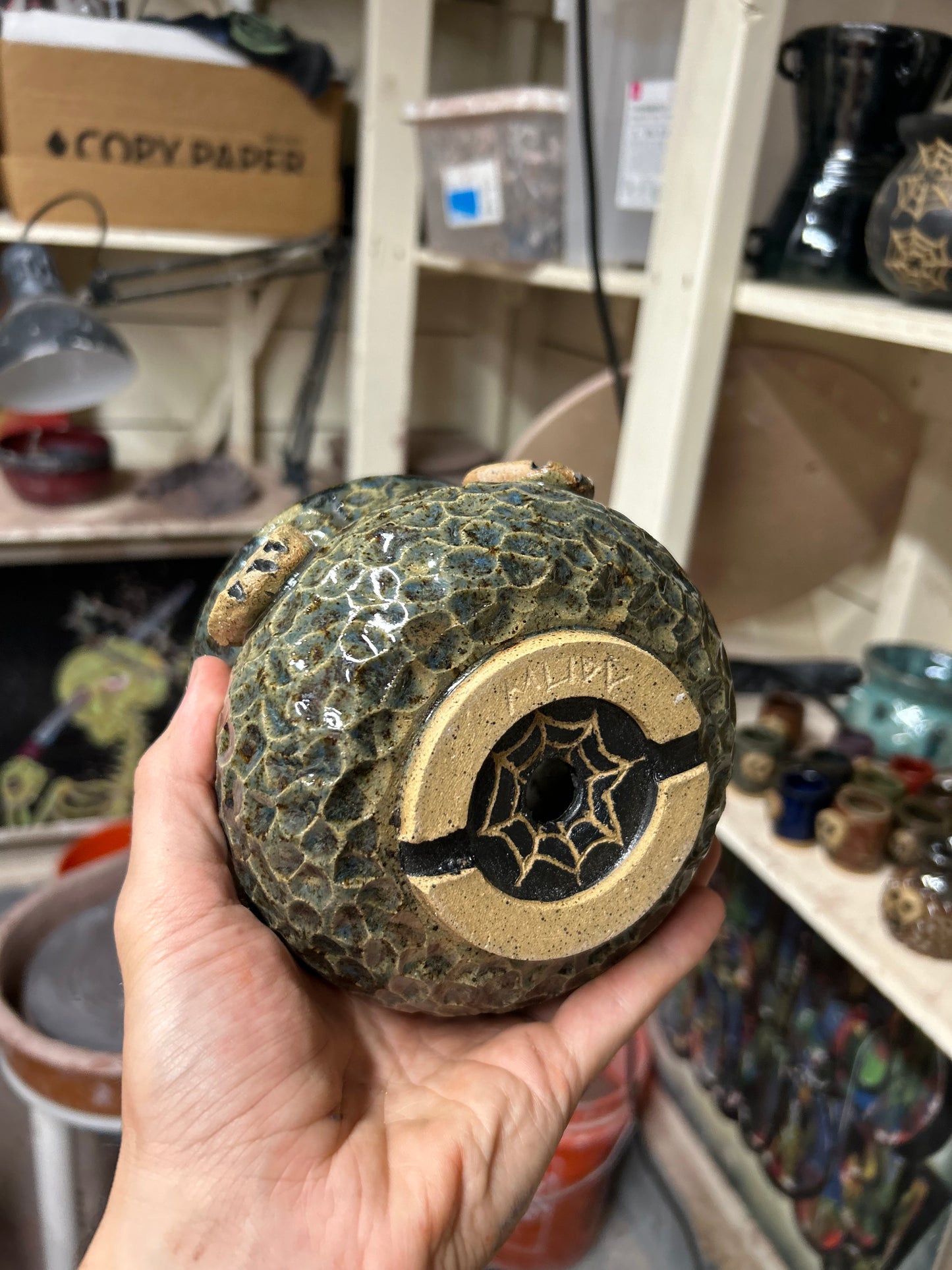 Skull Planter 2
