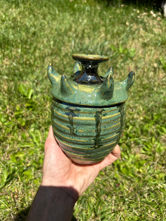 Hidden Spiderweb Jar