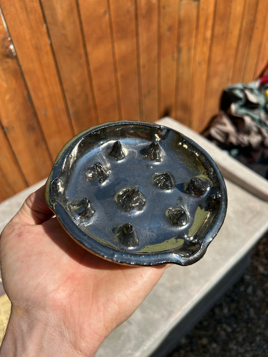 Spiky Chrome Ashtray 2