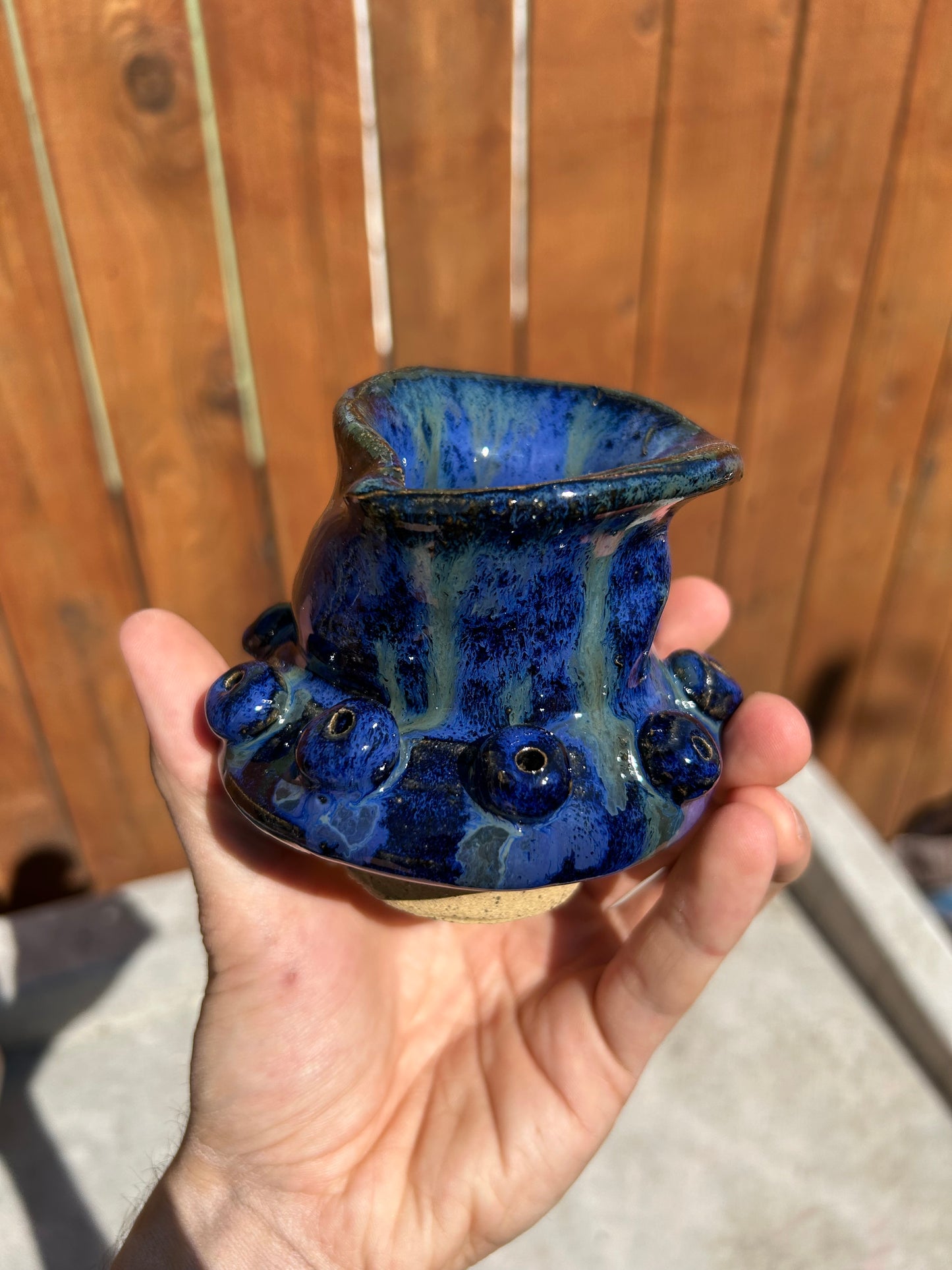 Evil Eye Wonky Vase