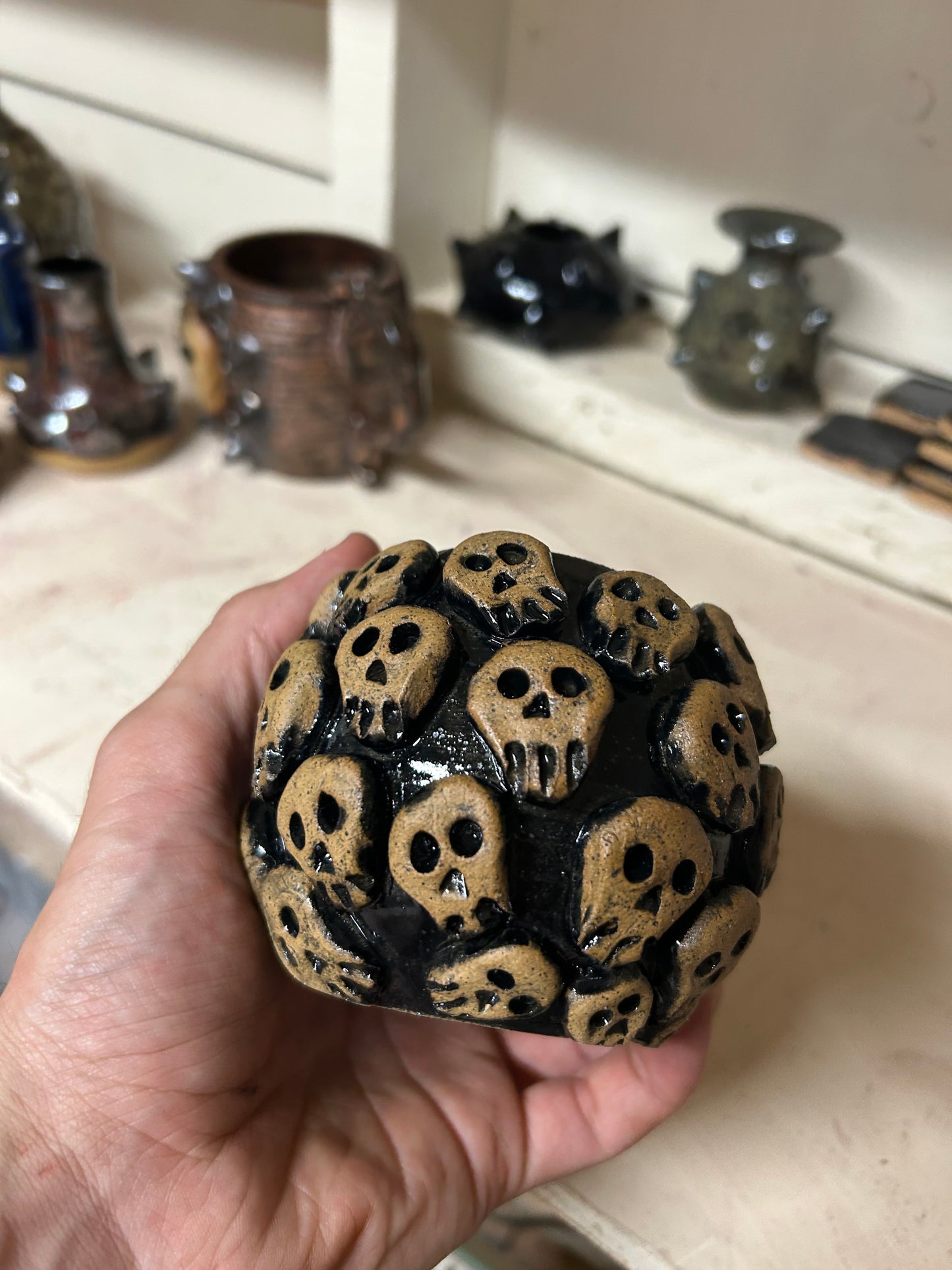 Mini Skull Vessel