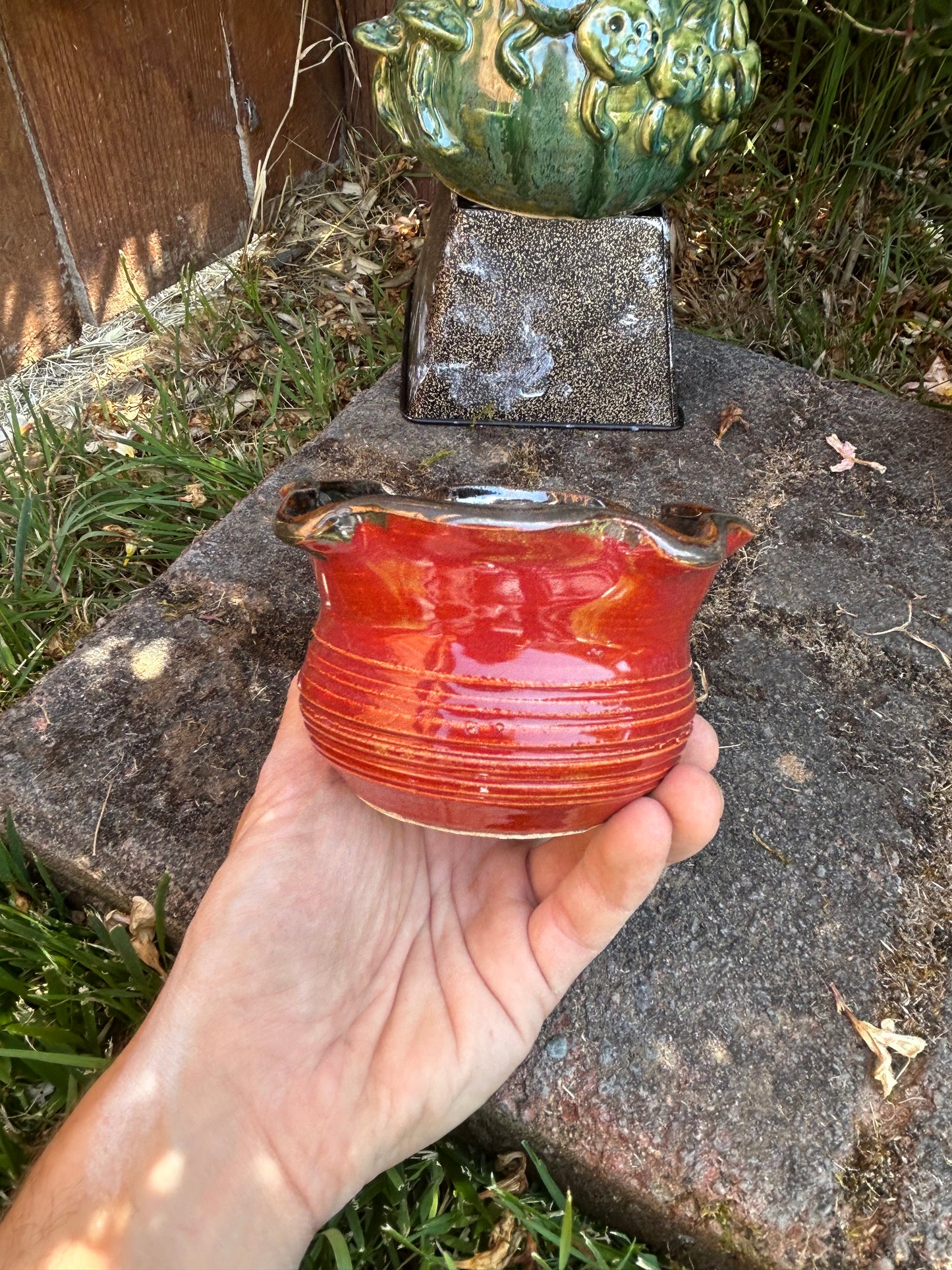 Single Spike Ashtray