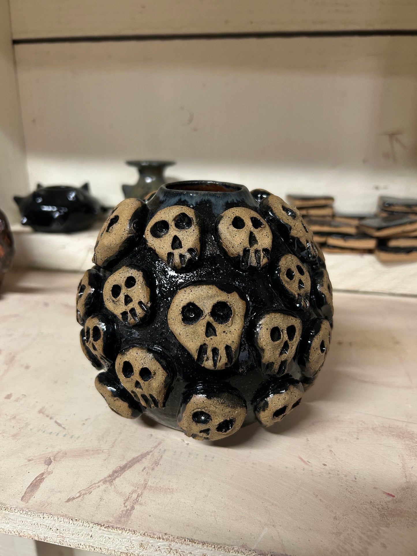 Skull Vase 4