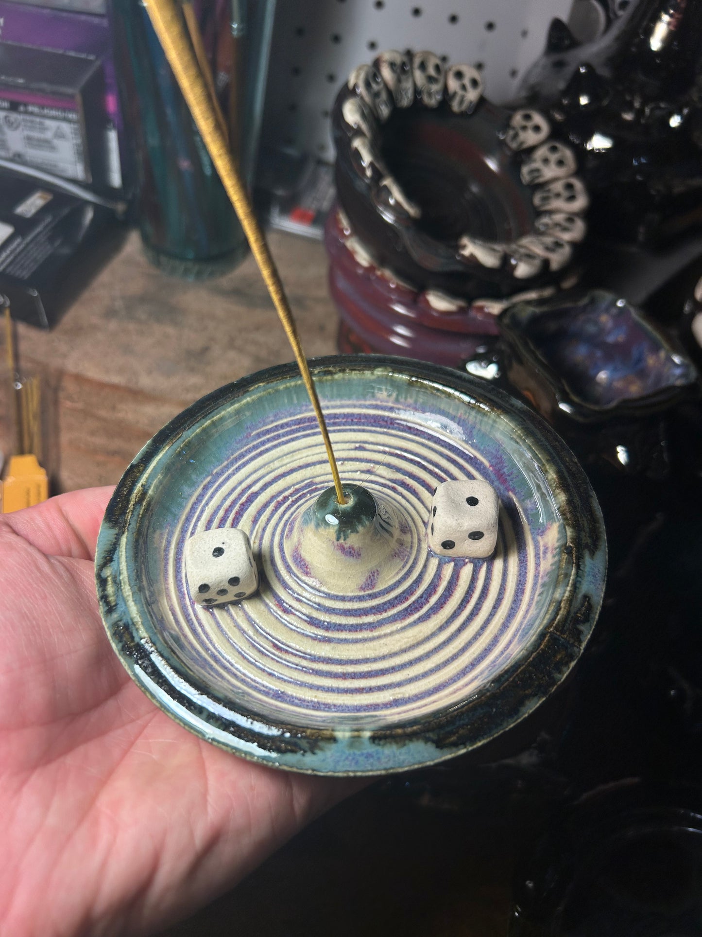 Dice Incense Holder 1