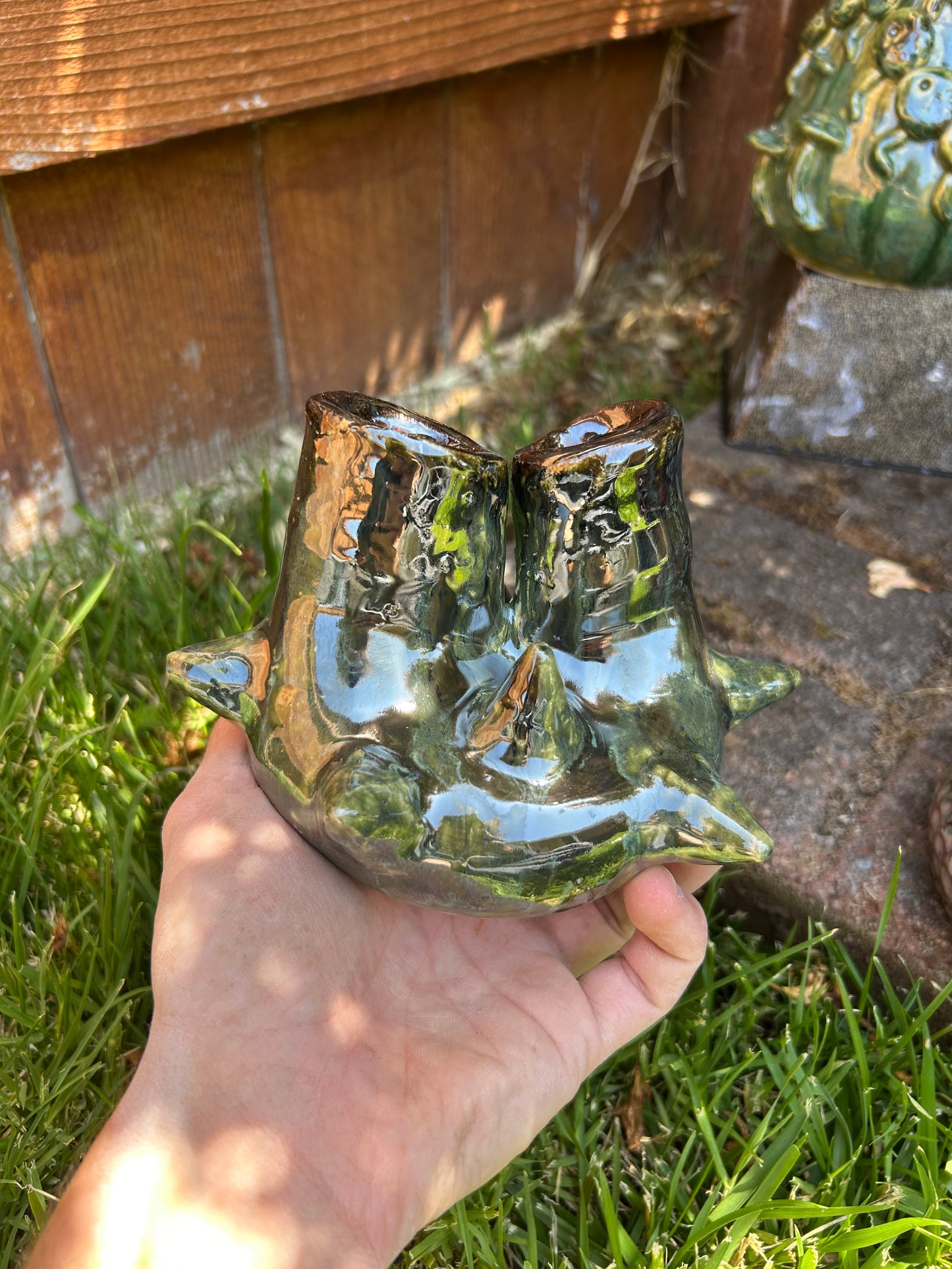 Double Neck Mini Vase