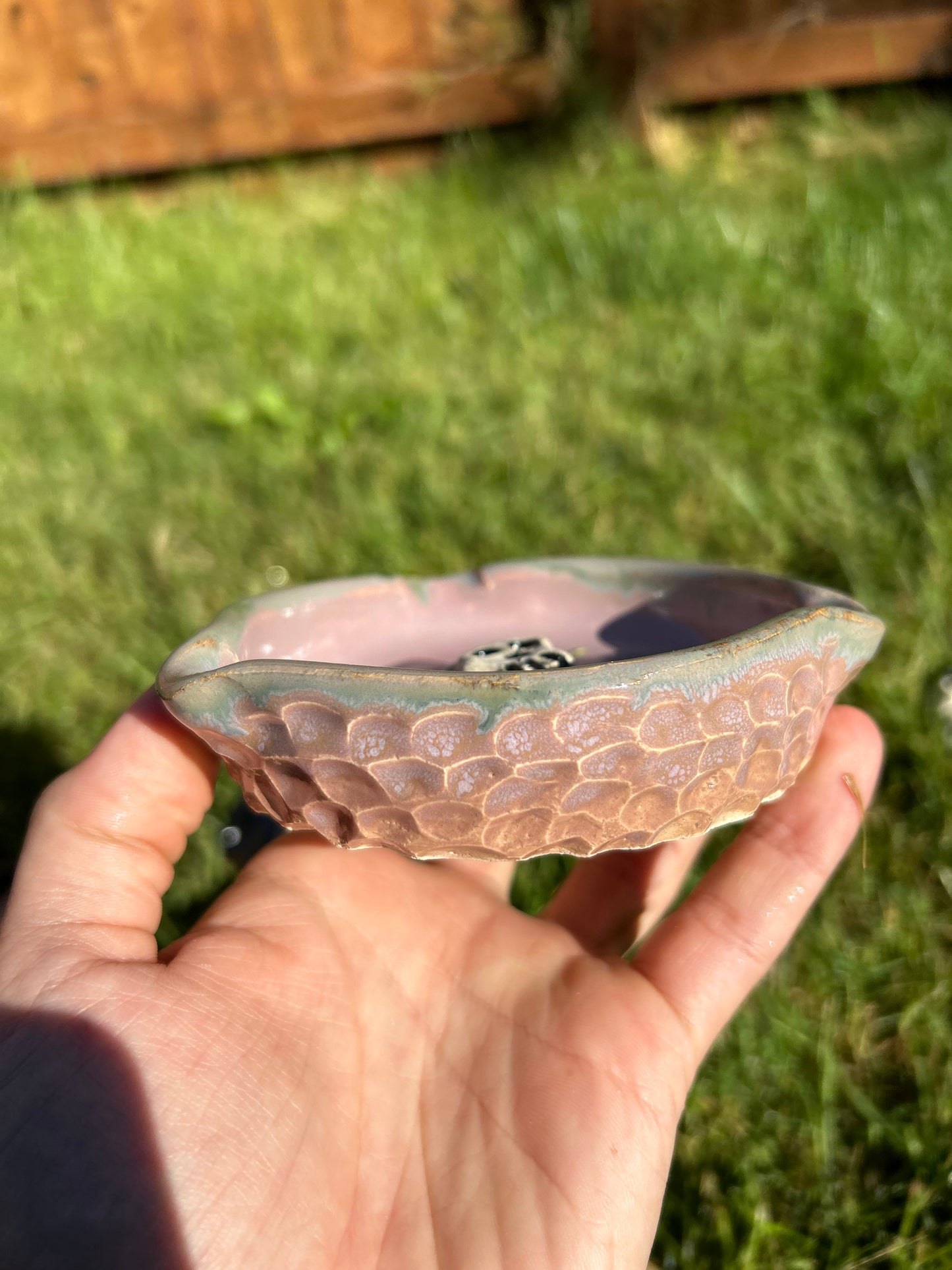 Pink Skullstack Ashtray