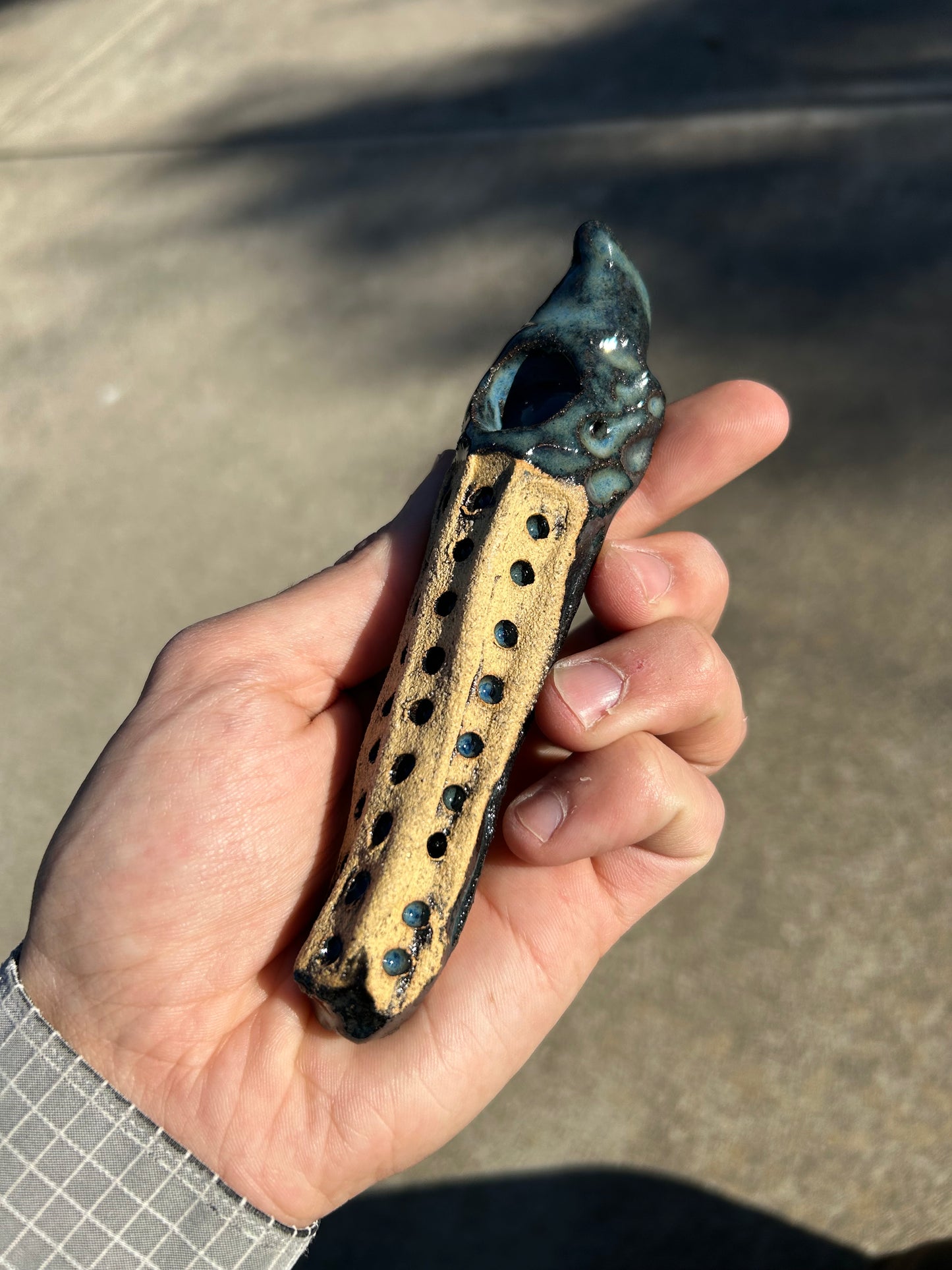 Blue Thorn Pipe