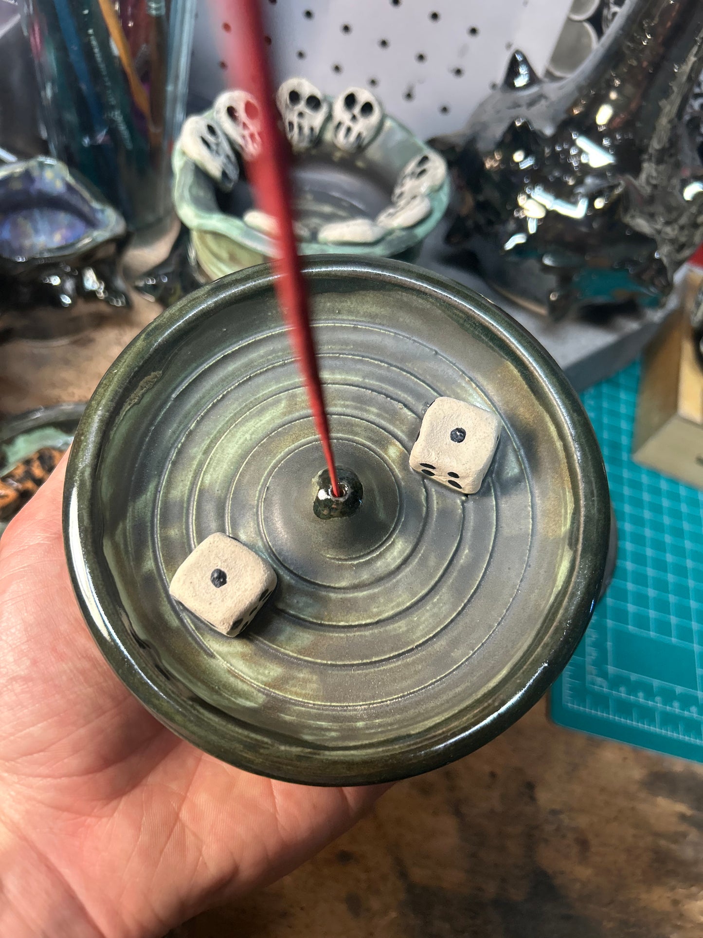 Dice Incense Holder 2