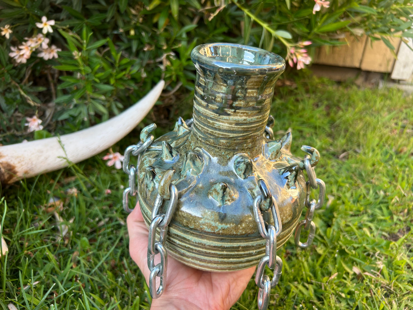 Medieval Vase of Chain