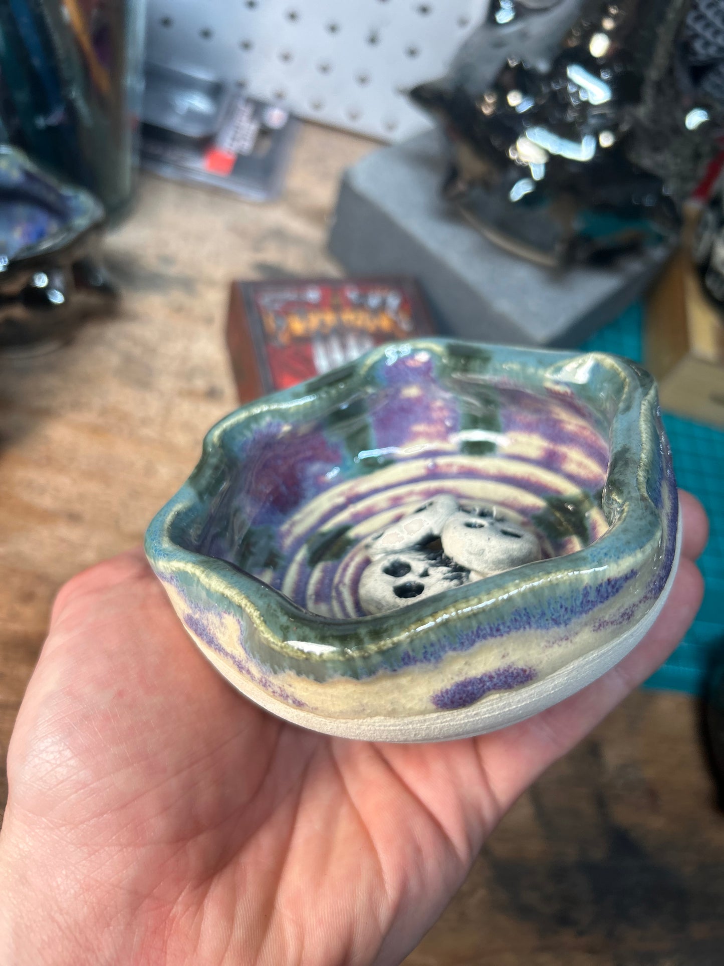 Wavy Skullstack Ashtray