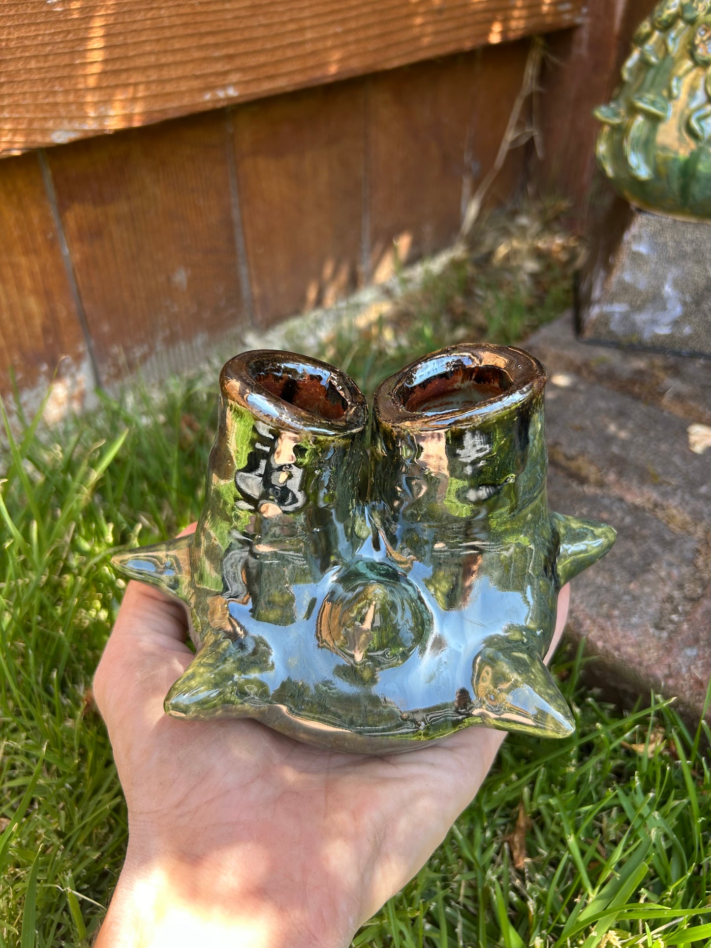 Double Neck Mini Vase