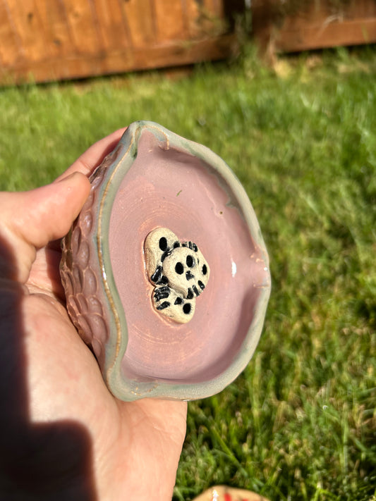 Pink Skullstack Ashtray