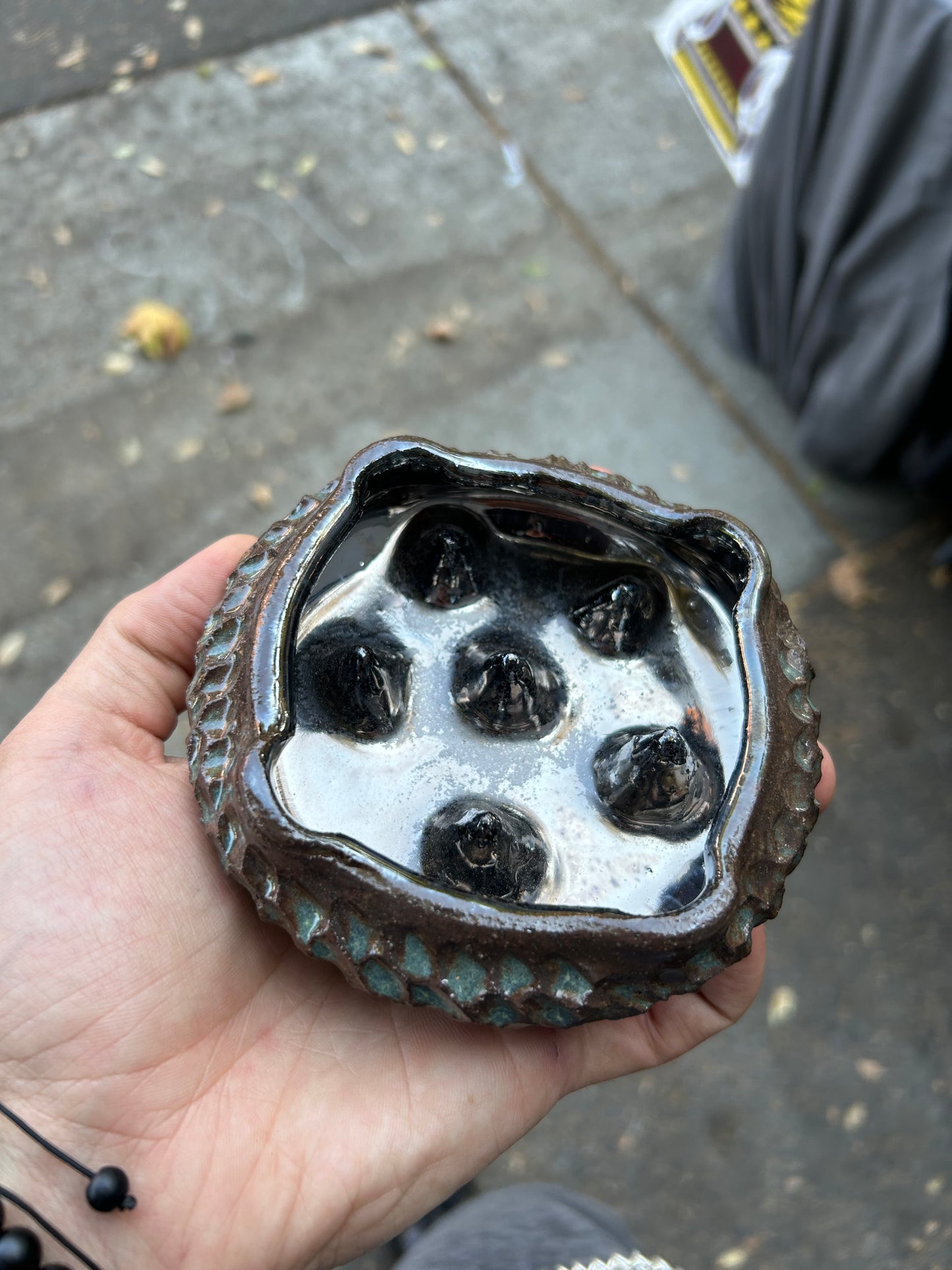 Mossy Chrome Ashtray