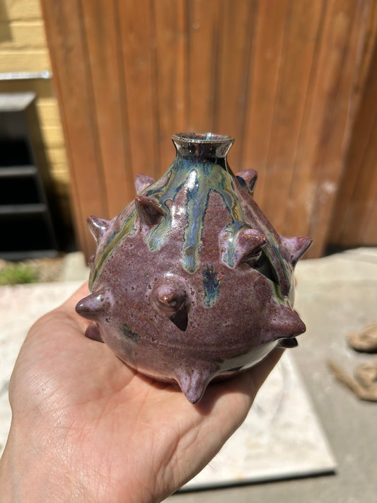 Purple Orb of Spikes