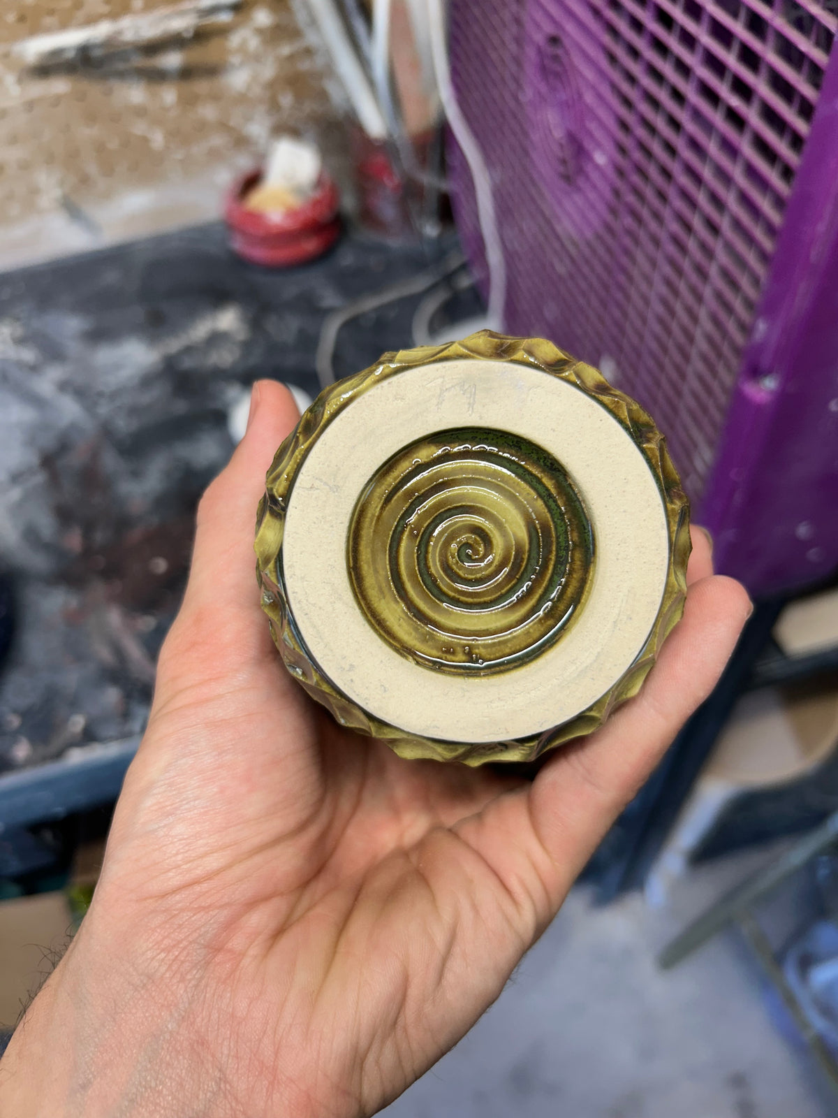 Spiral Tall Glass 1