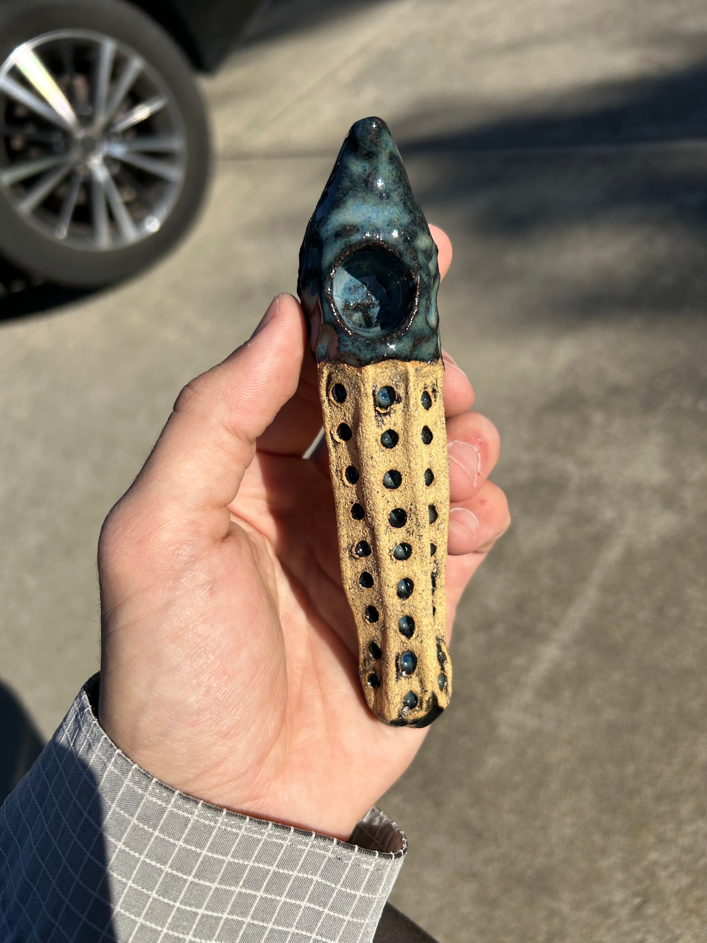 Blue Thorn Pipe