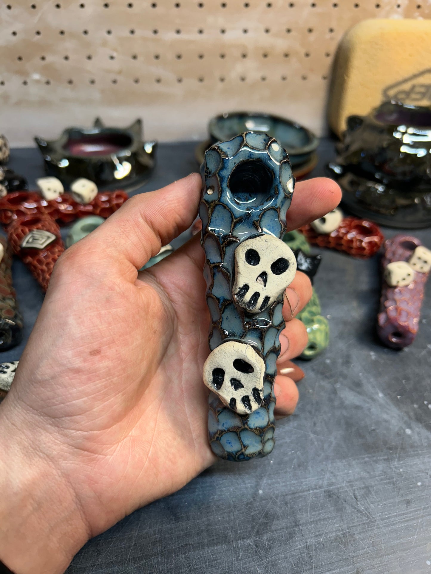 Blue Laugh Now Cry Later Pipe