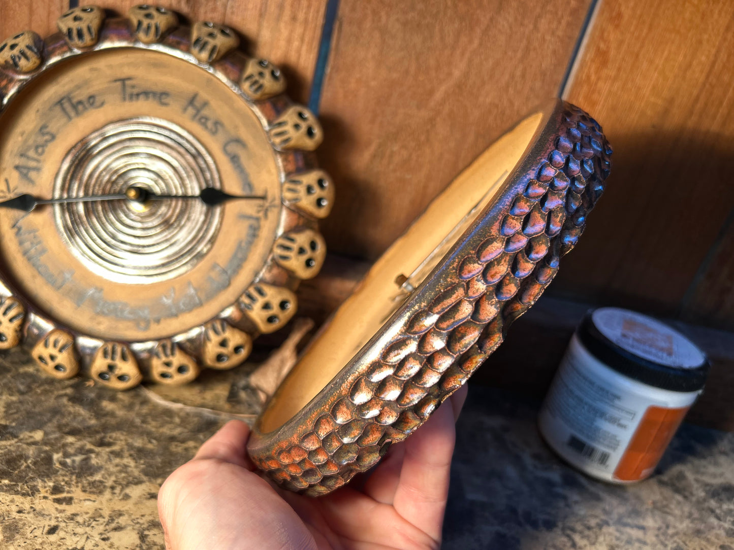 Scorpion Clock