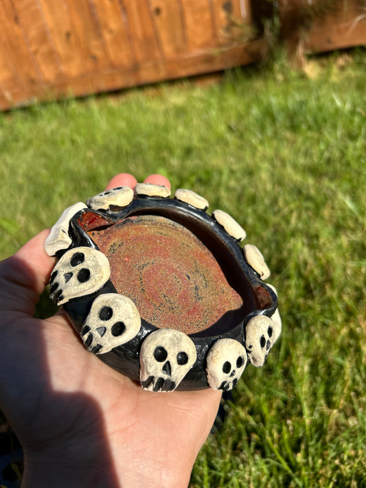 Skull Gala Ashtray