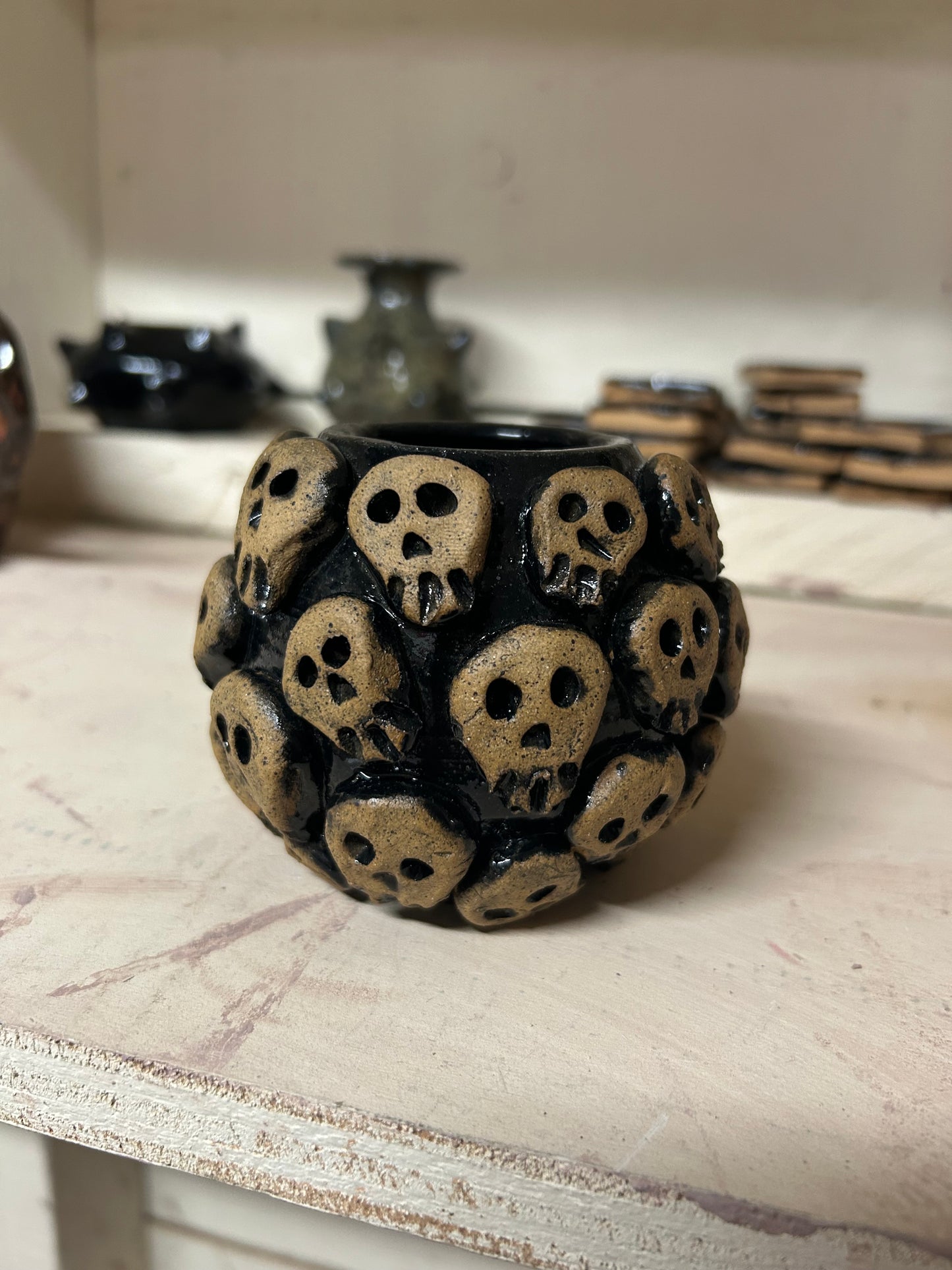 Mini Skull Vessel