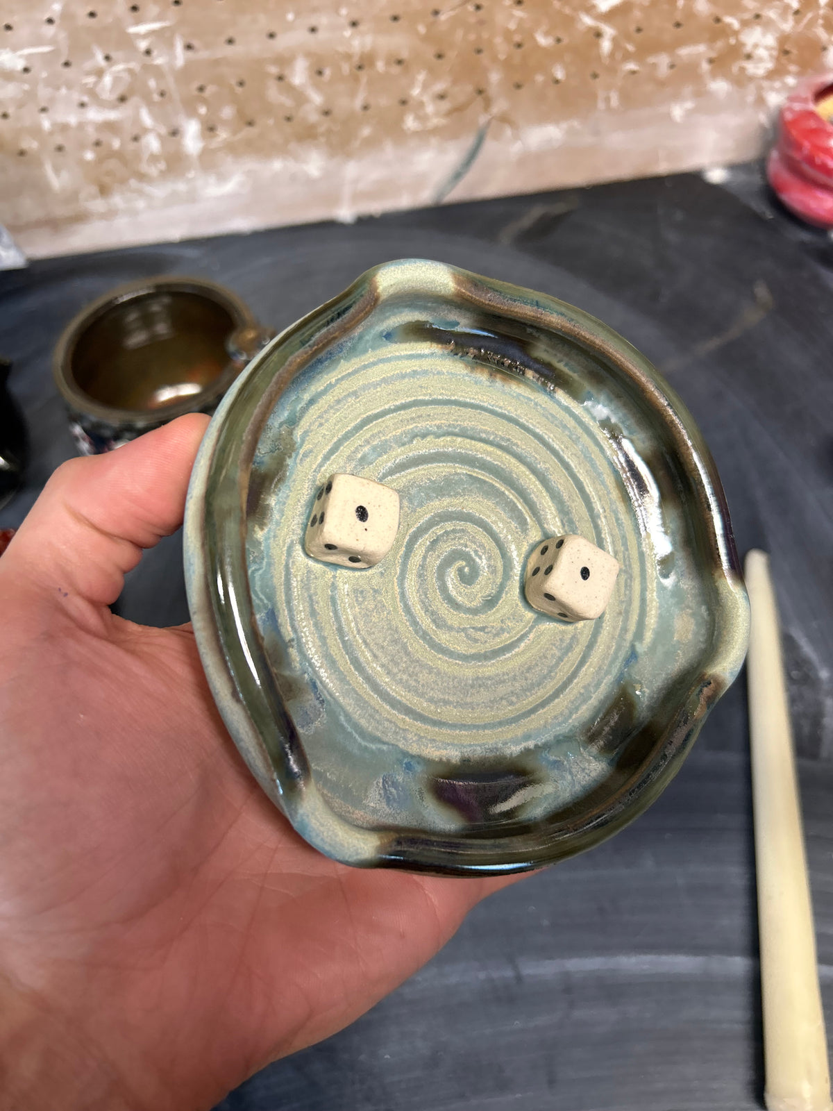 Dice Ashtray 2