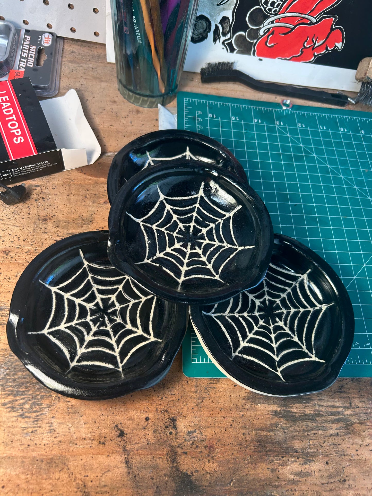 Spiderweb Ashtray