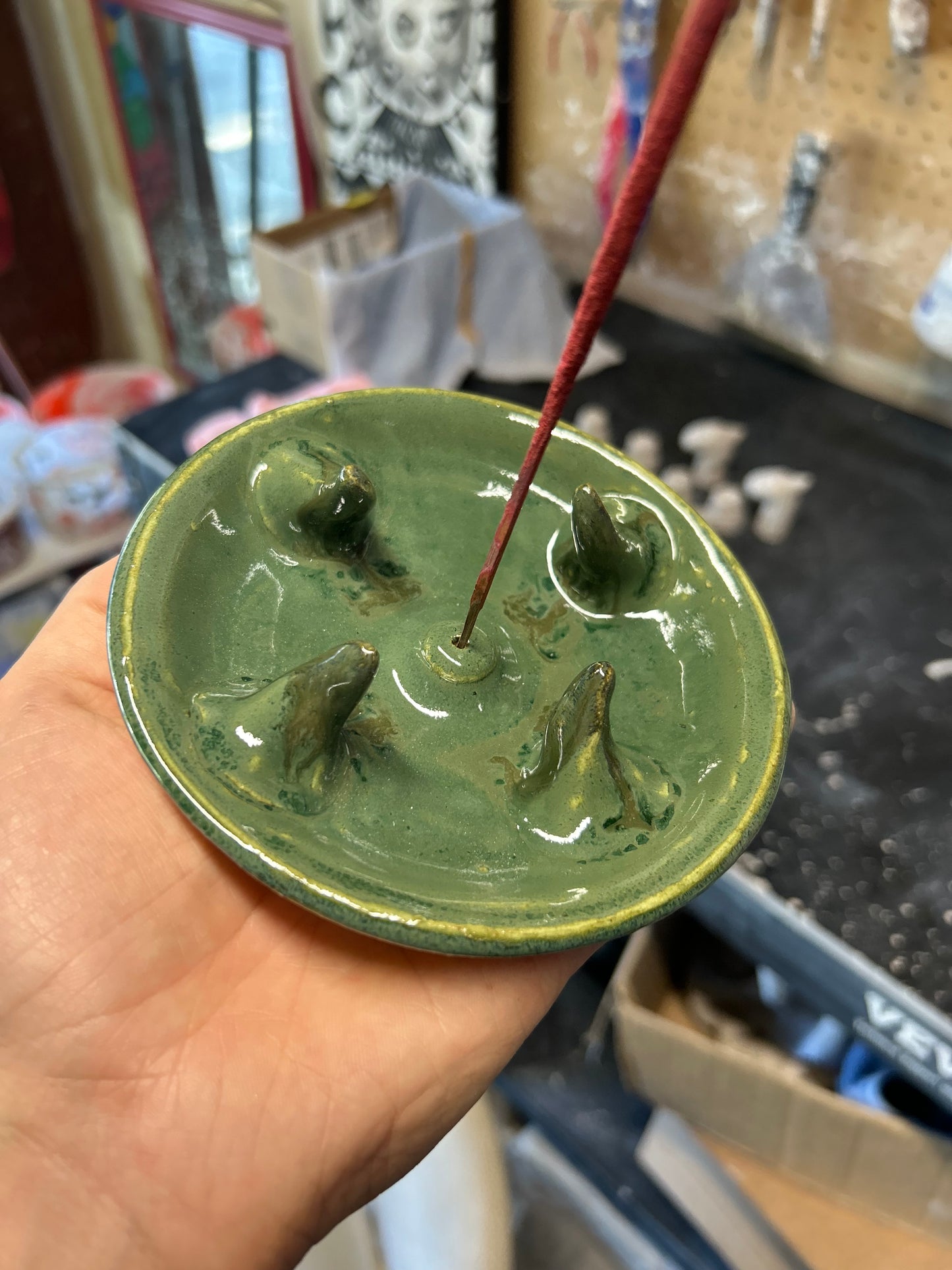 Thorny Incense Holder