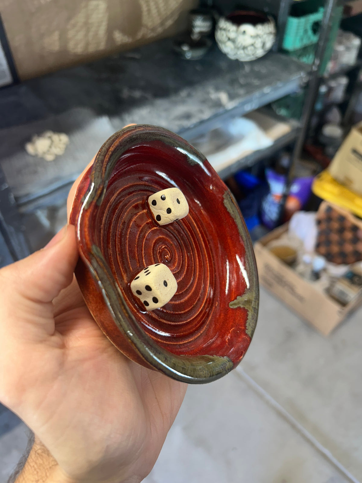 Dice Ashtray 1