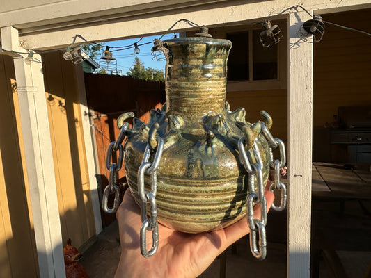 Medieval Vase of Chain