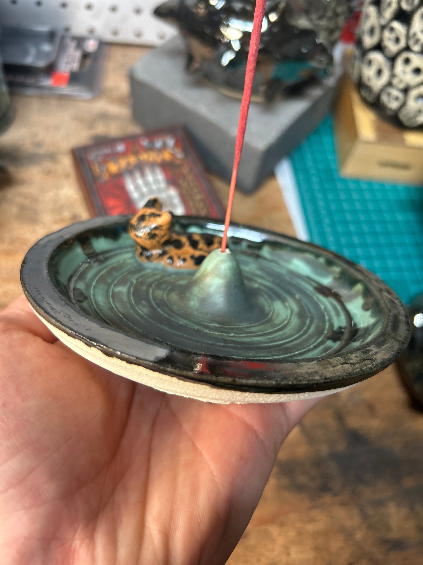 Cat Incense Holder