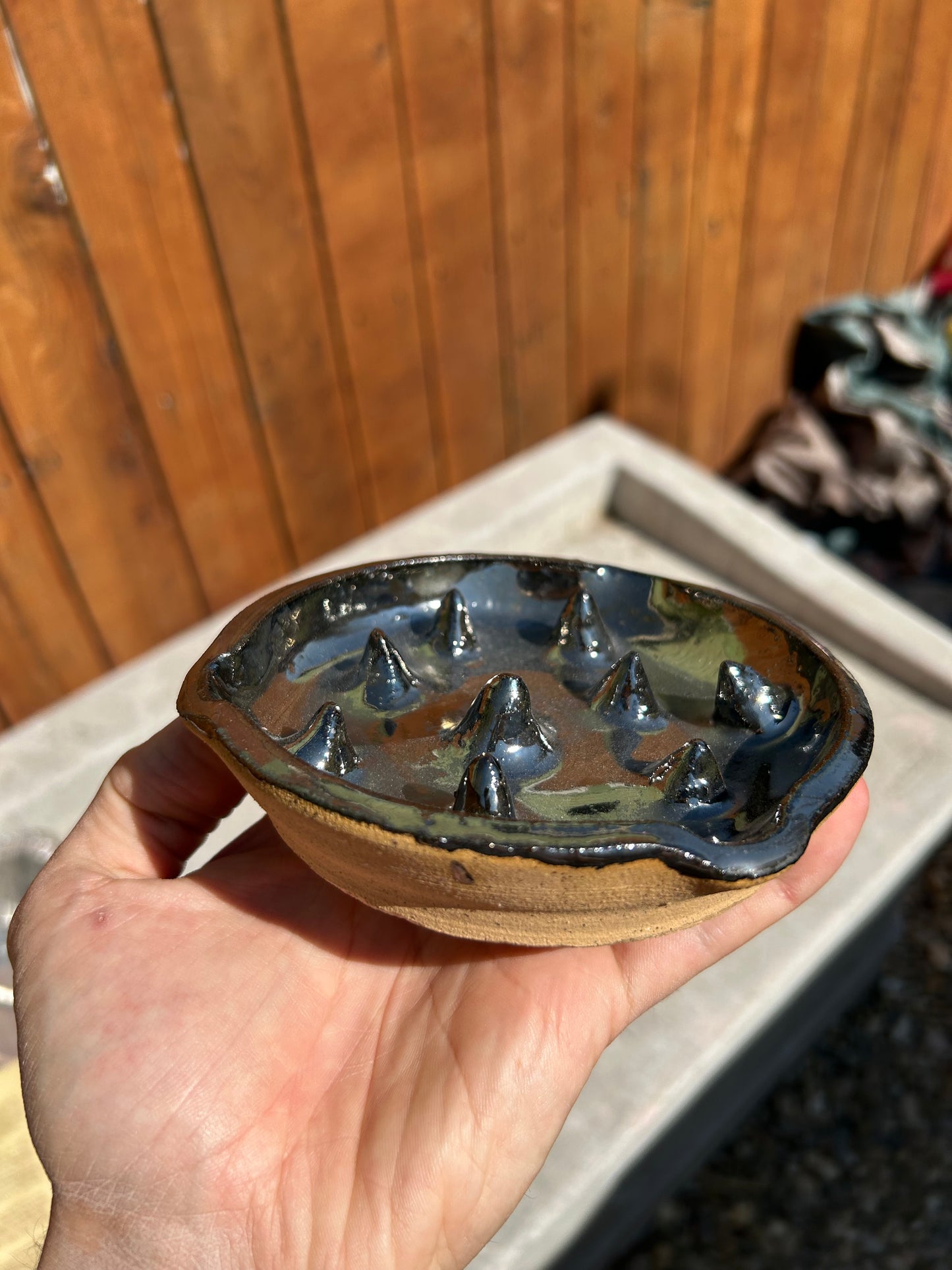 Spiky Chrome Ashtray 2