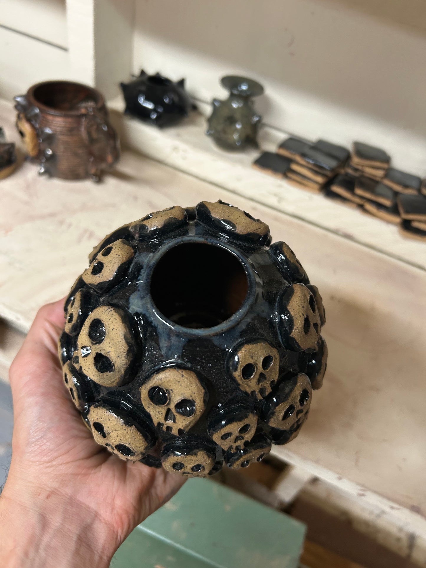 Skull Vase 4