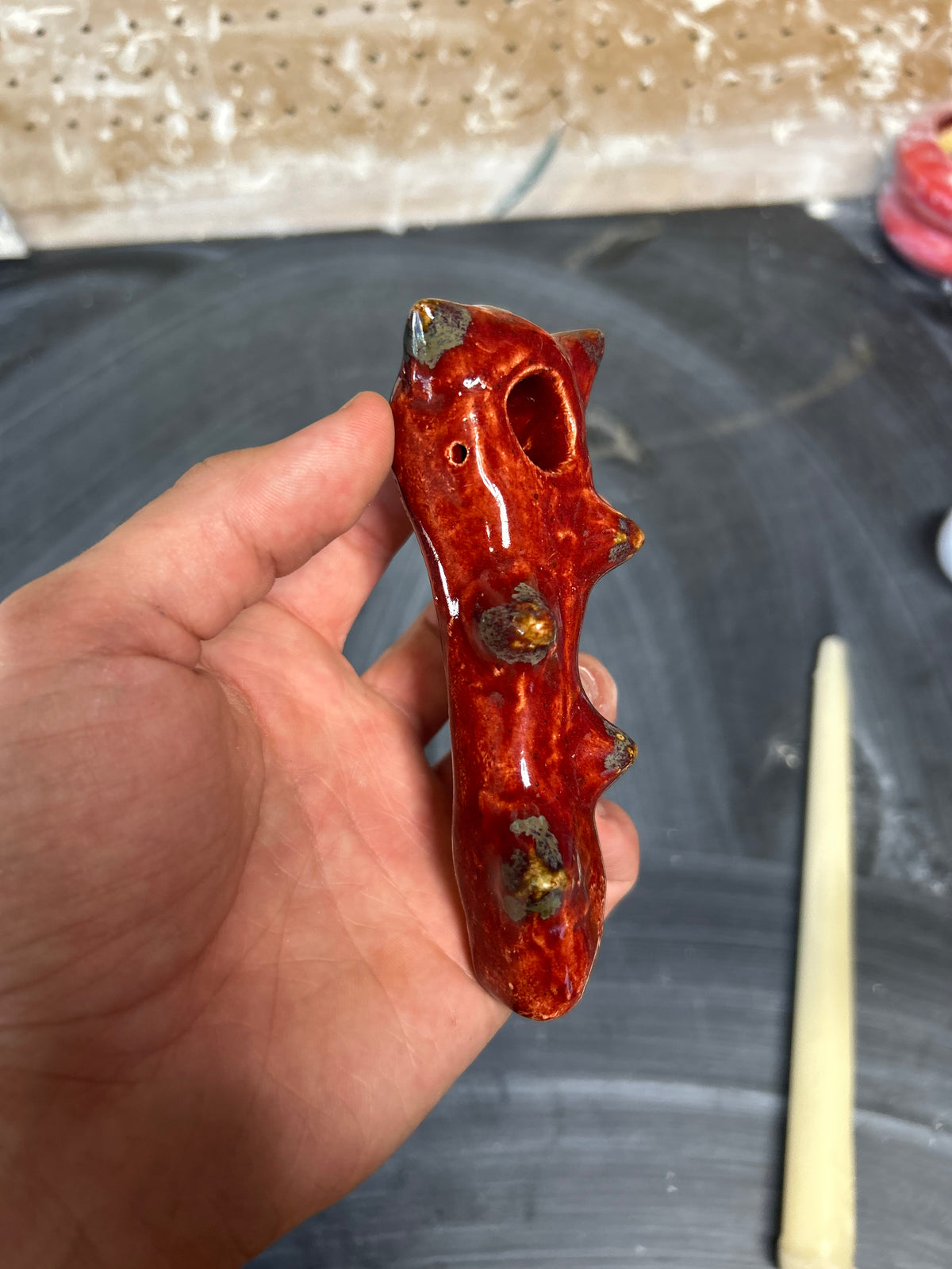 Crimson Spike Pipe