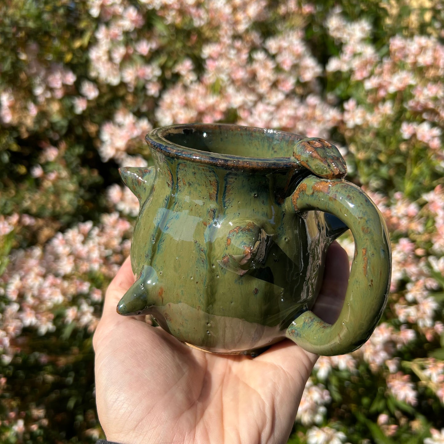 Spiky Green Mug