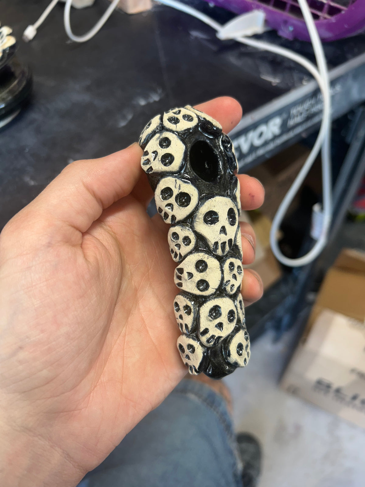 Skull Gala Pipe