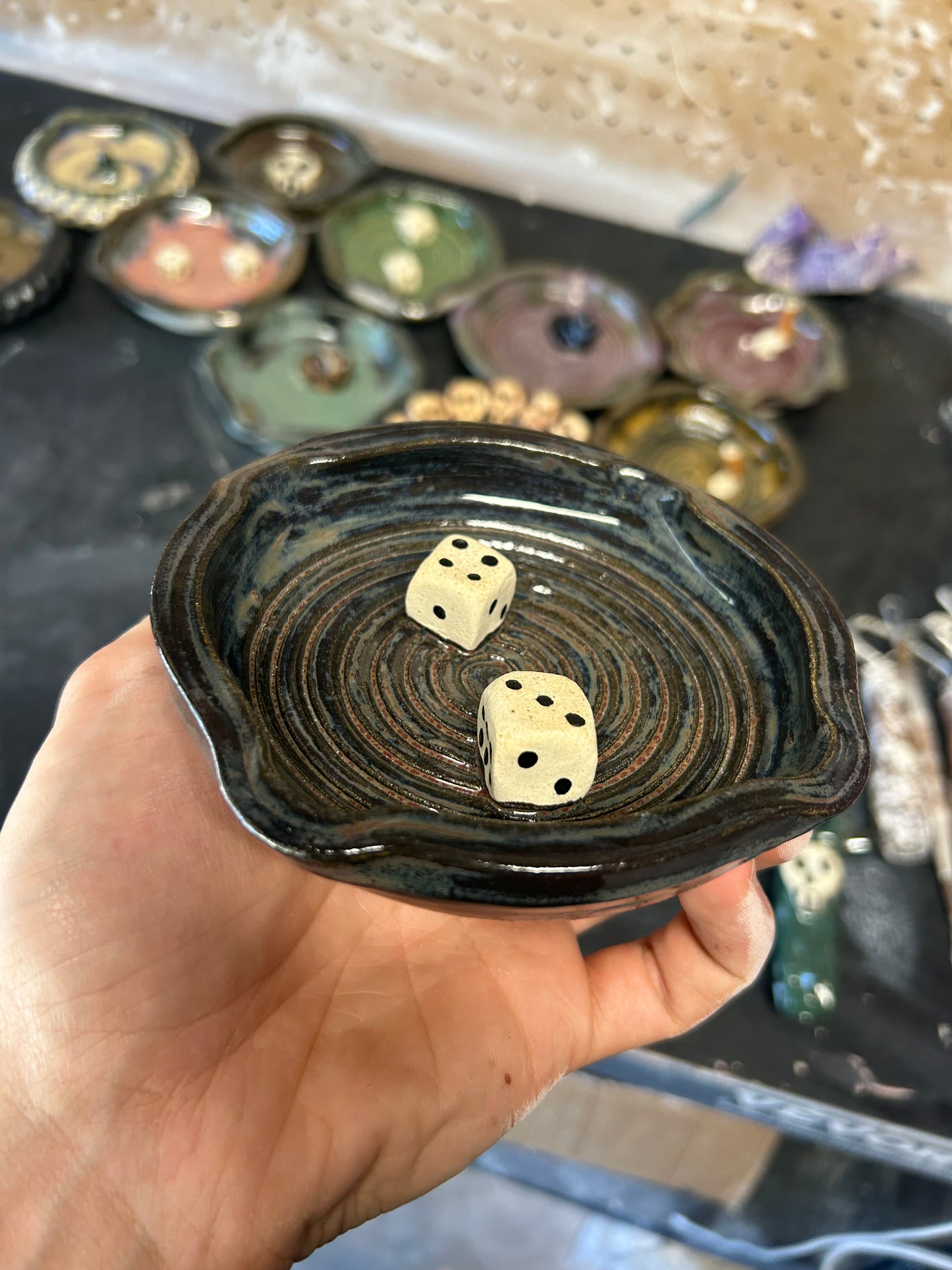 Jasper Dice Ashtray