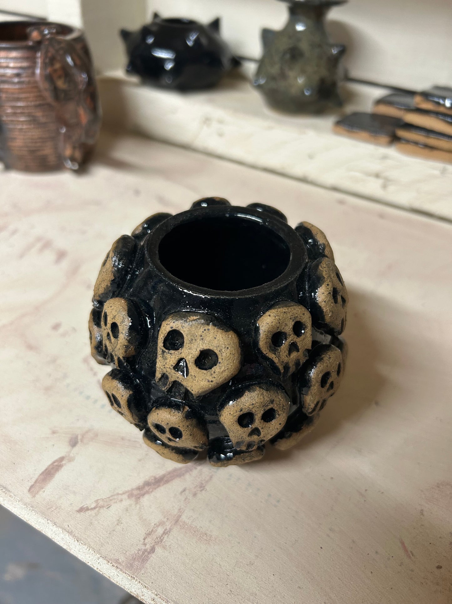 Mini Skull Vessel
