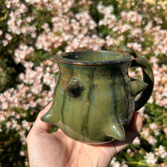 Spiky Green Mug