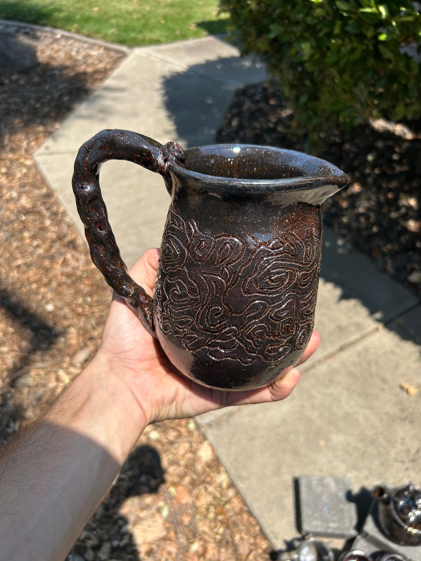 Swirly Pitcher