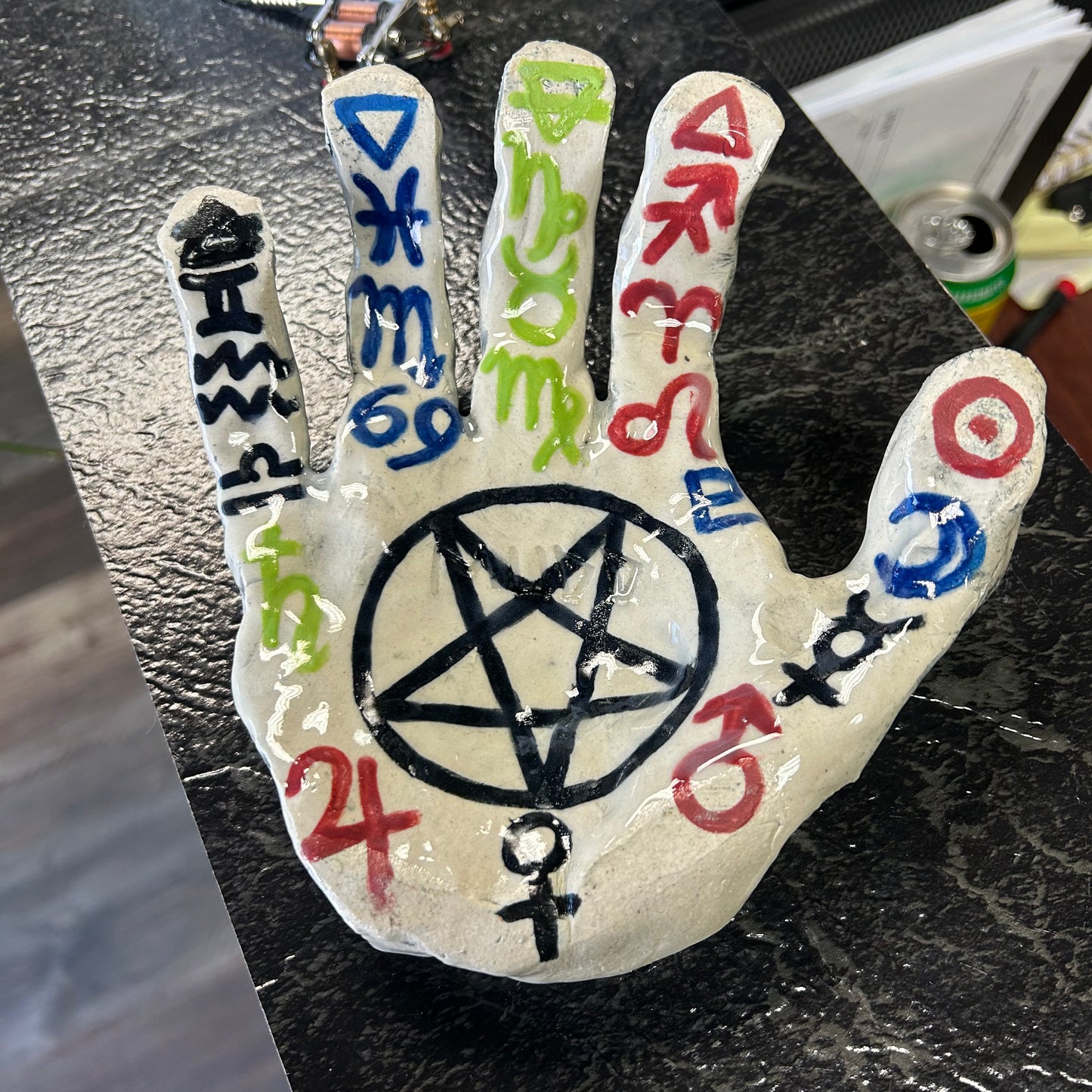 Ceramic Hand of Fate