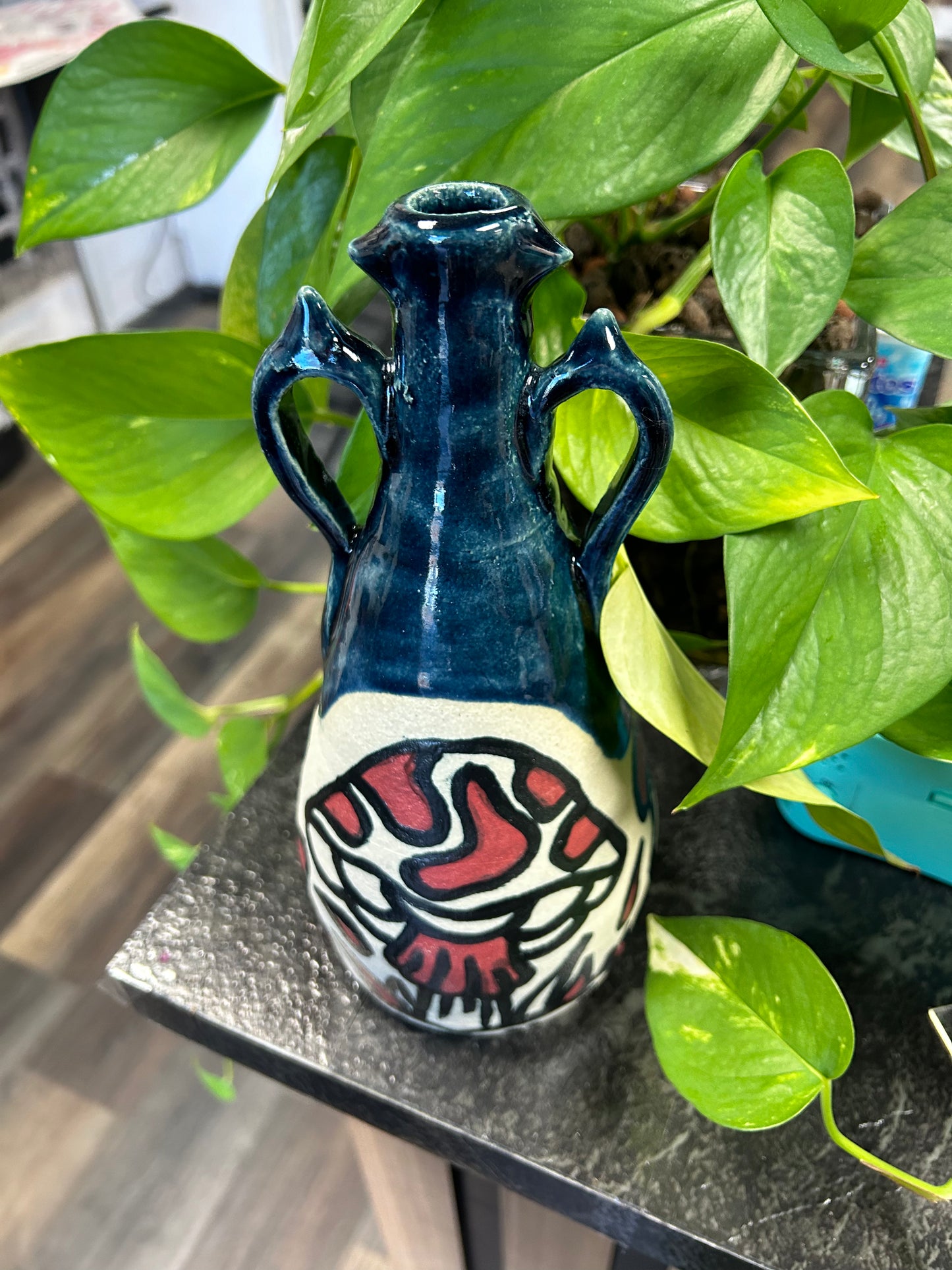Tall Mushroom Vase