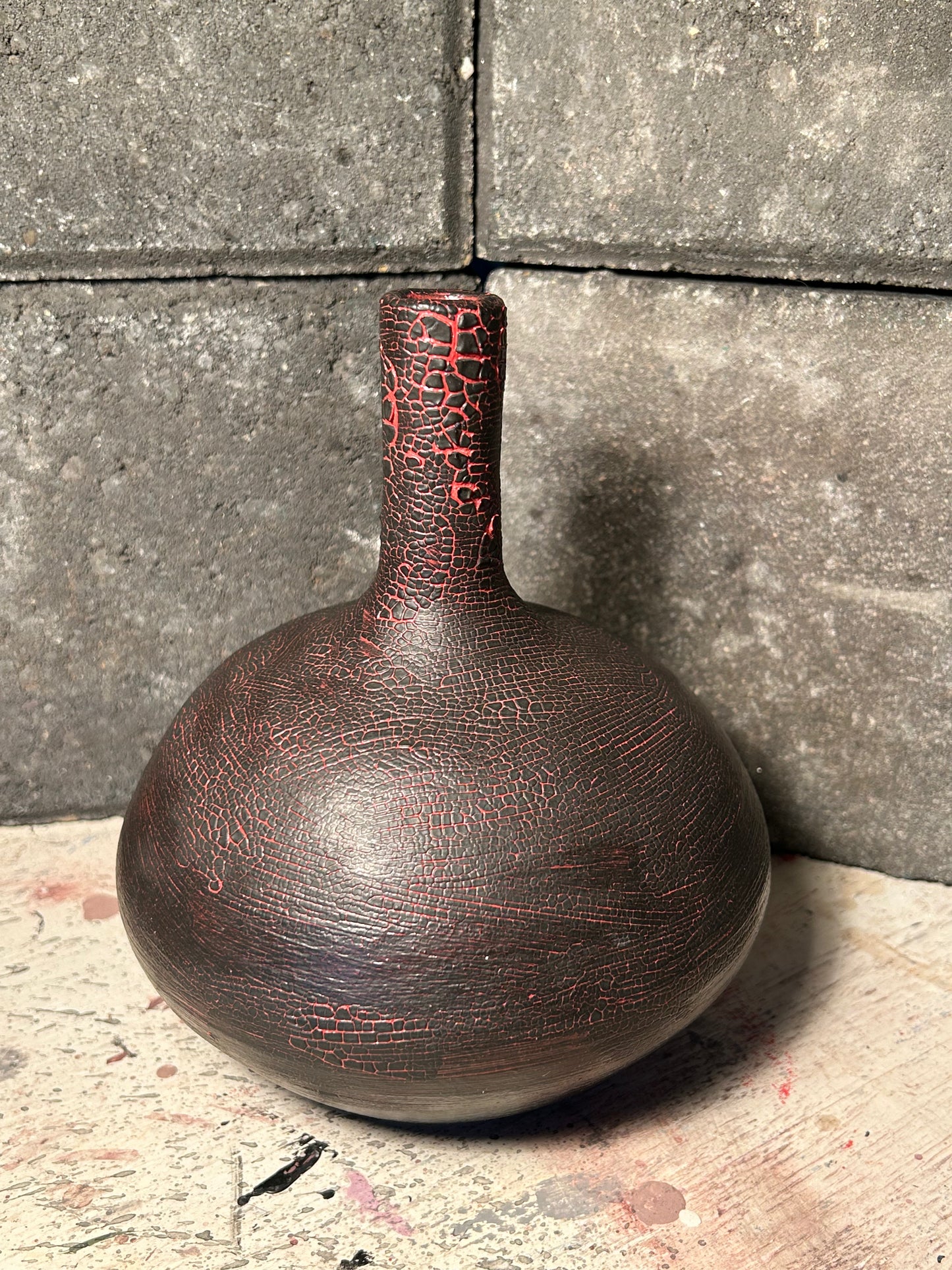 Single Bud Lava Vase