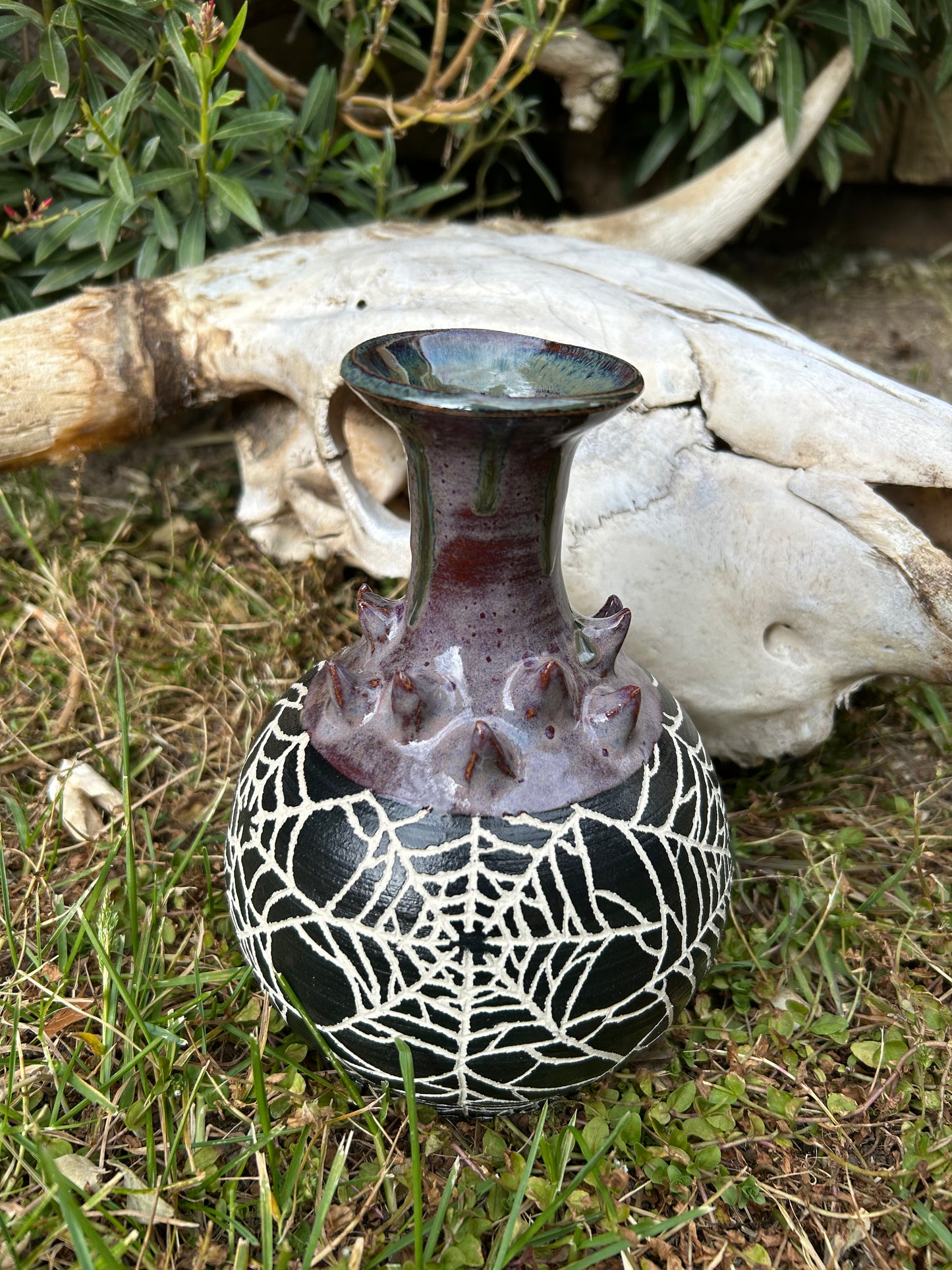 Spiderweb Vase