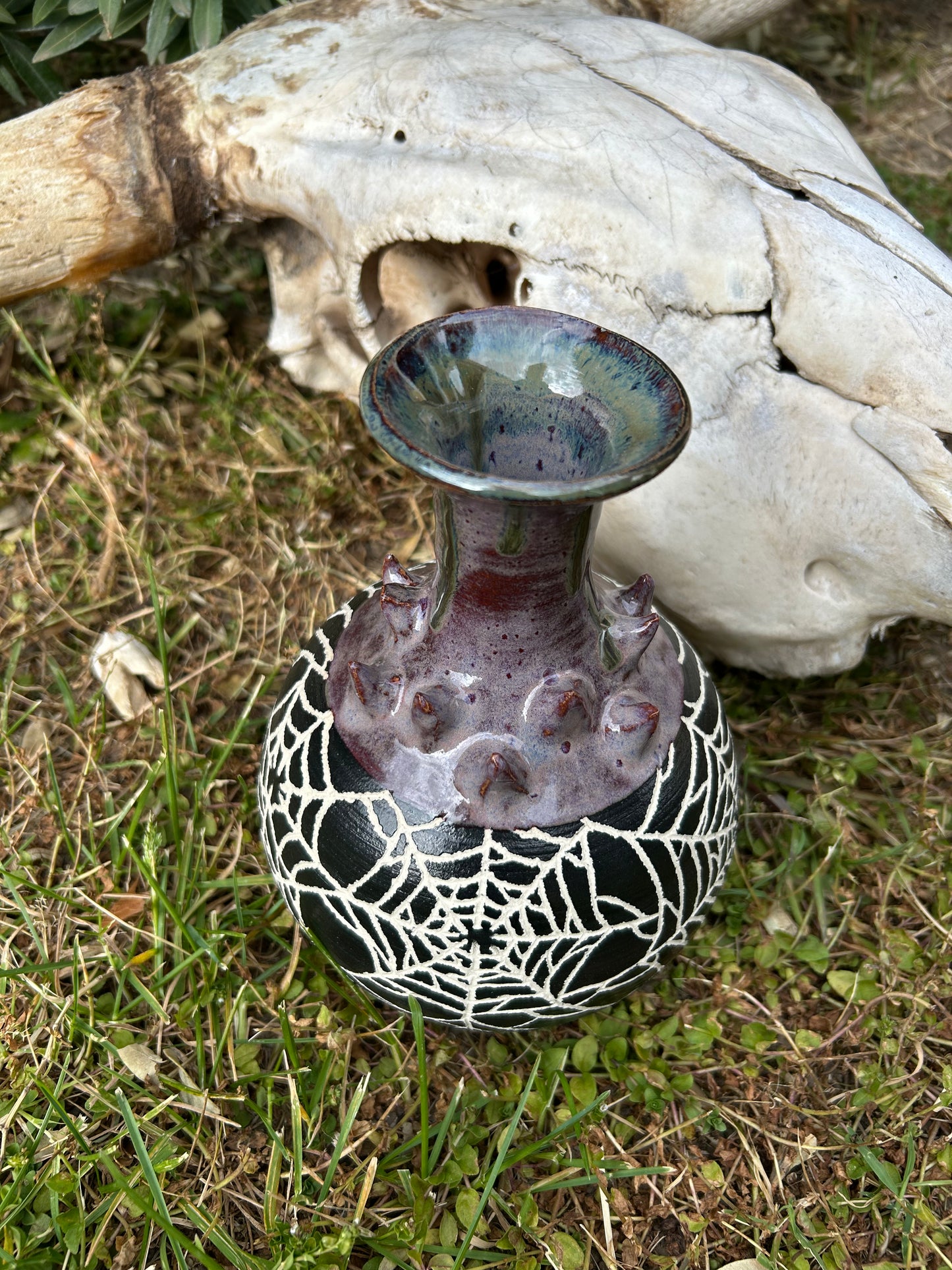 Spiderweb Vase