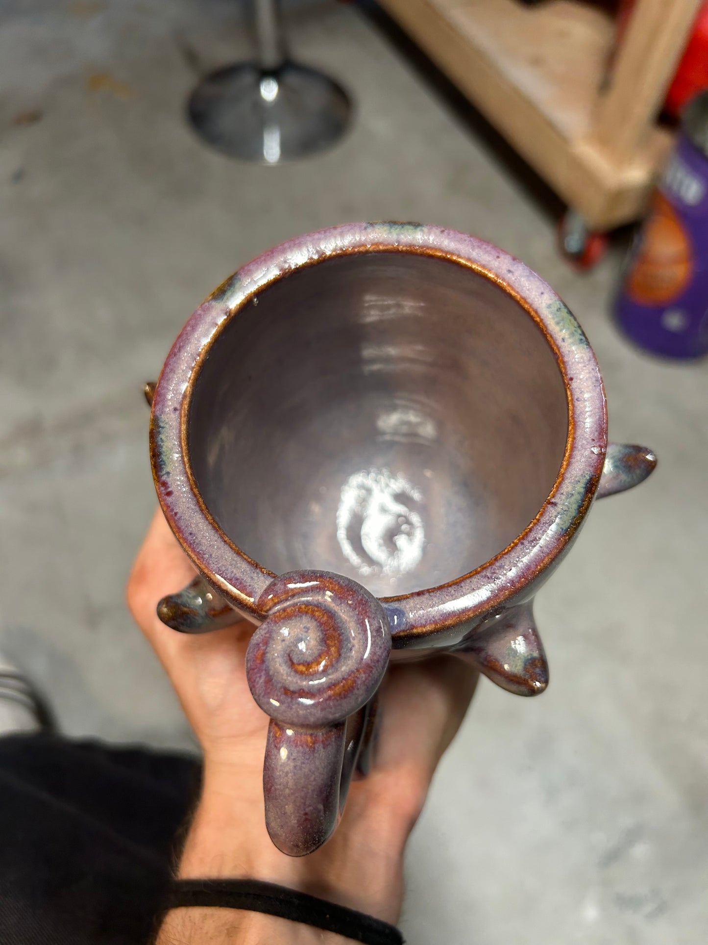 Spiky Purple Mug