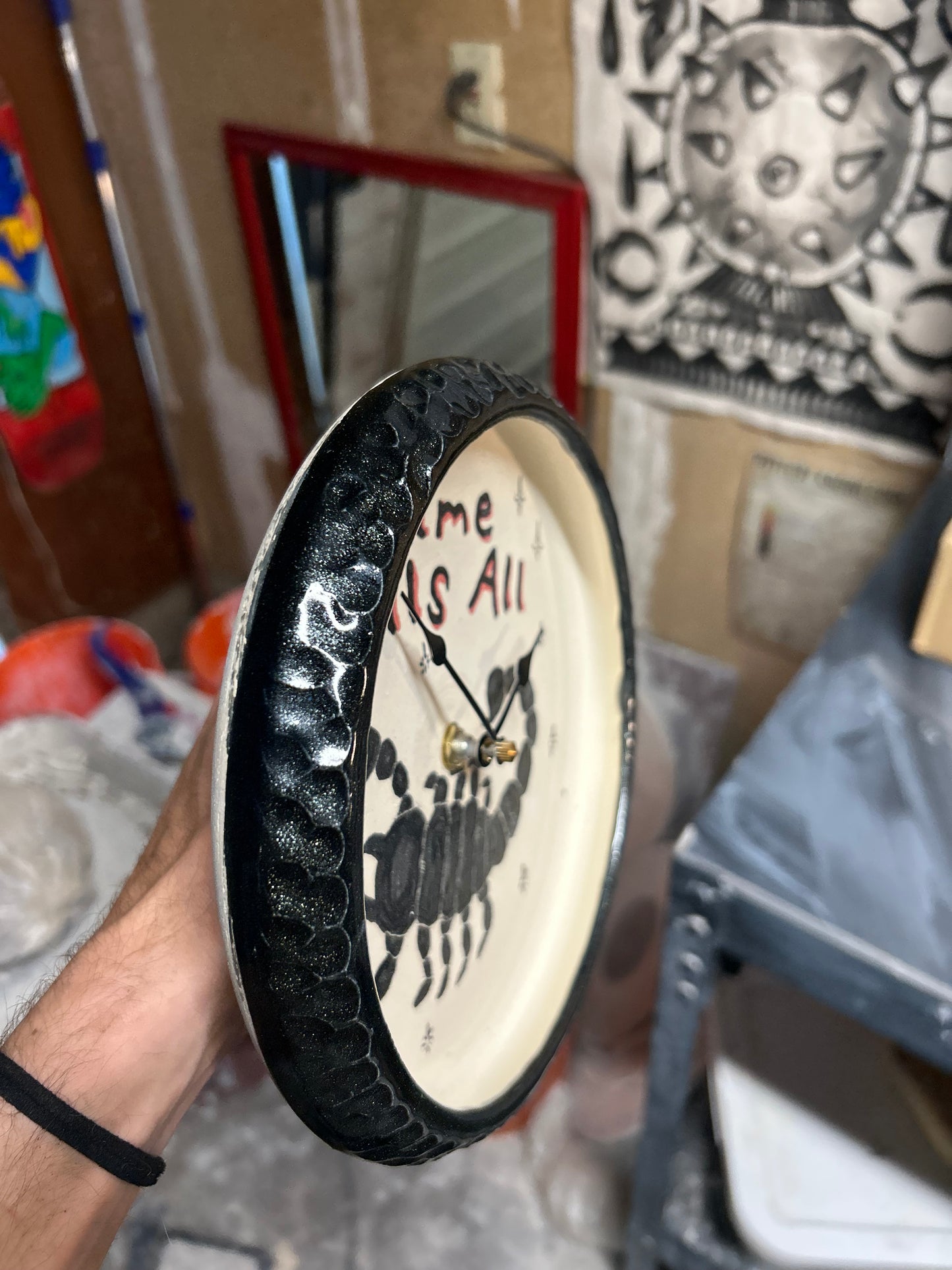 Time Tells All Clock