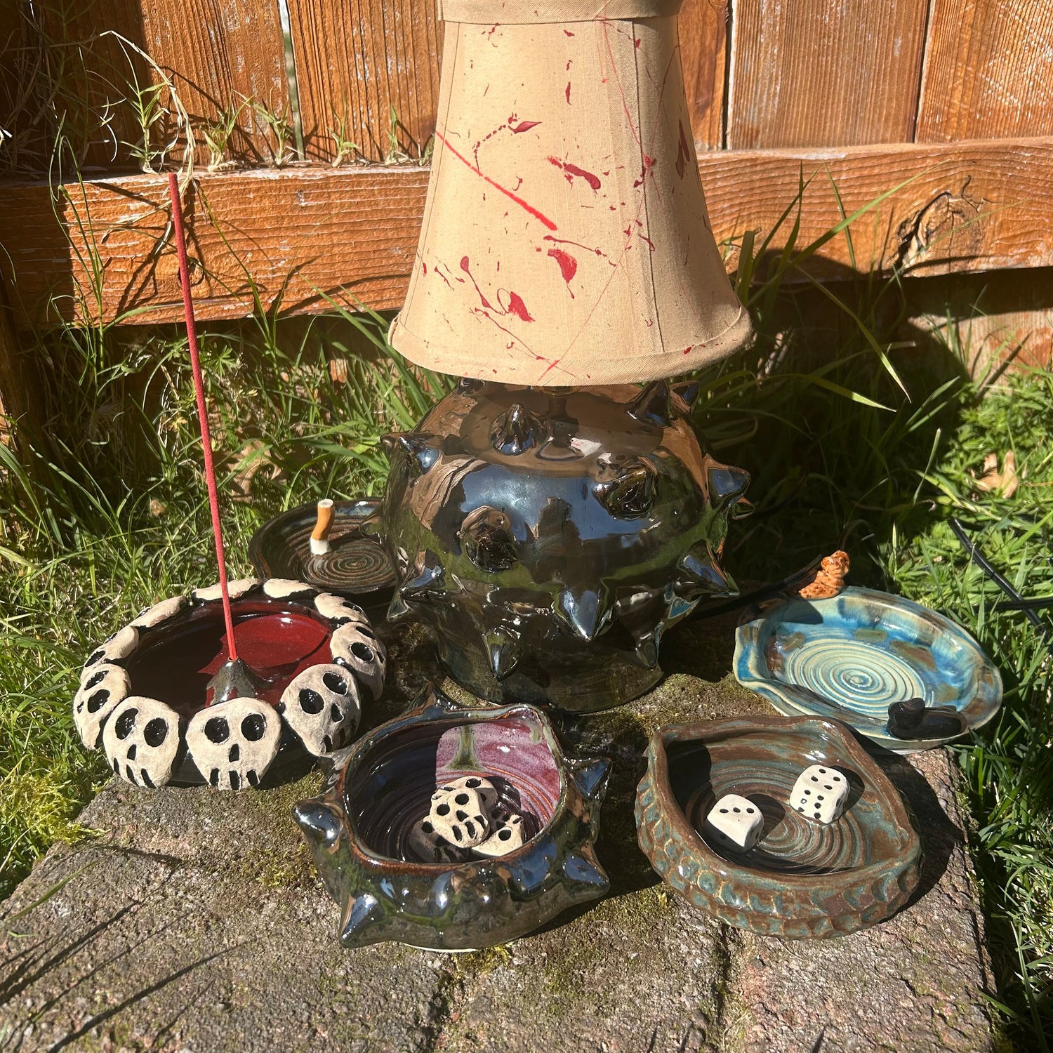 Incense Holders and Lamps