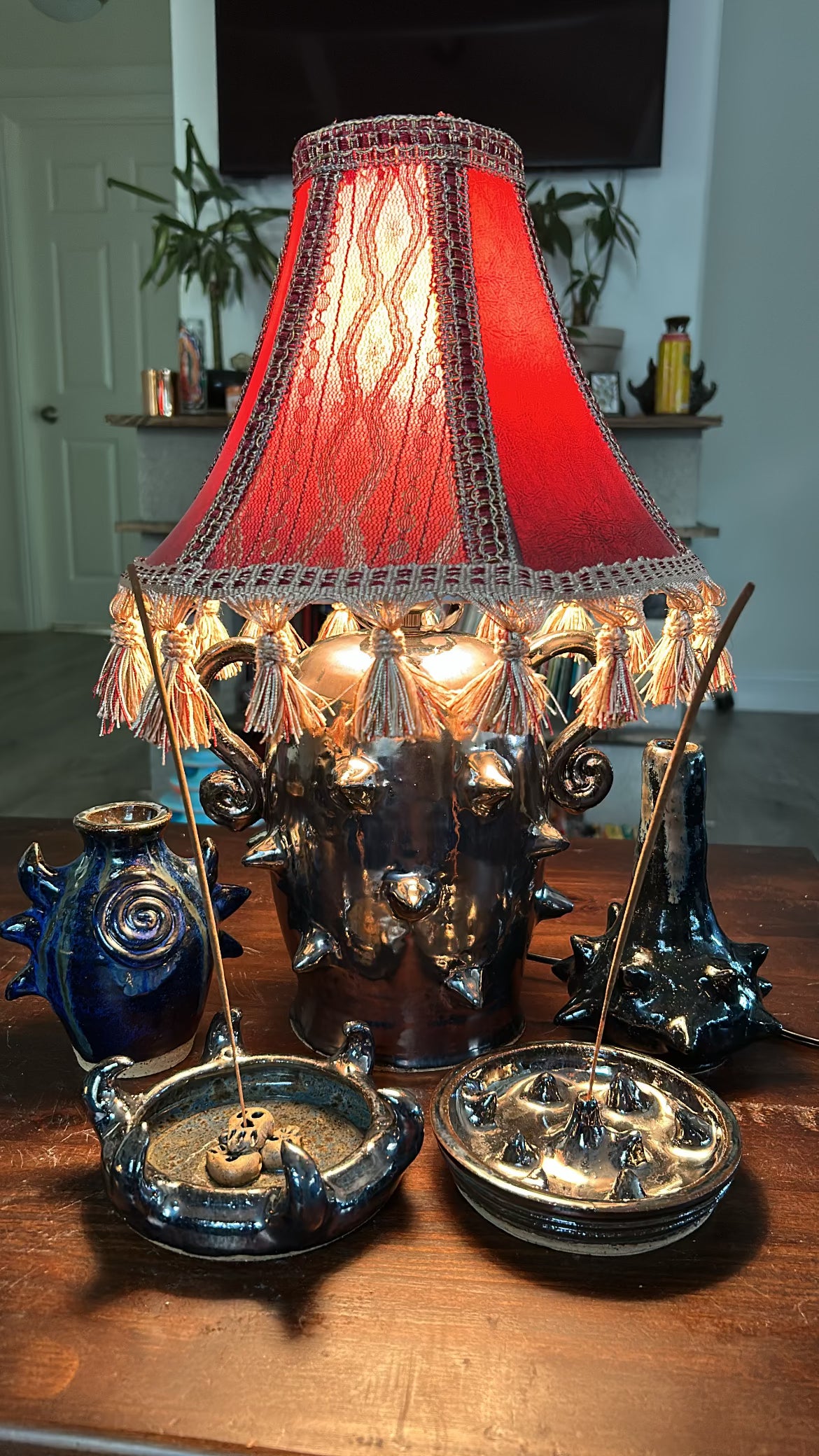 Incense Holders and Lamps