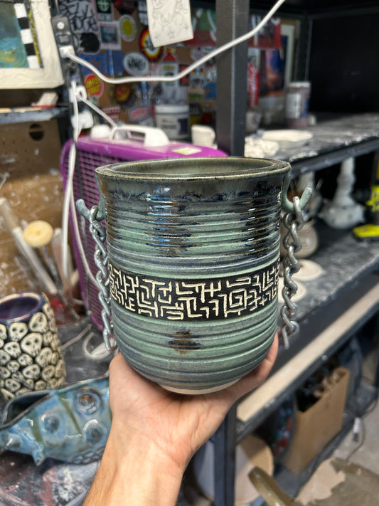 Chained Maze Vase
